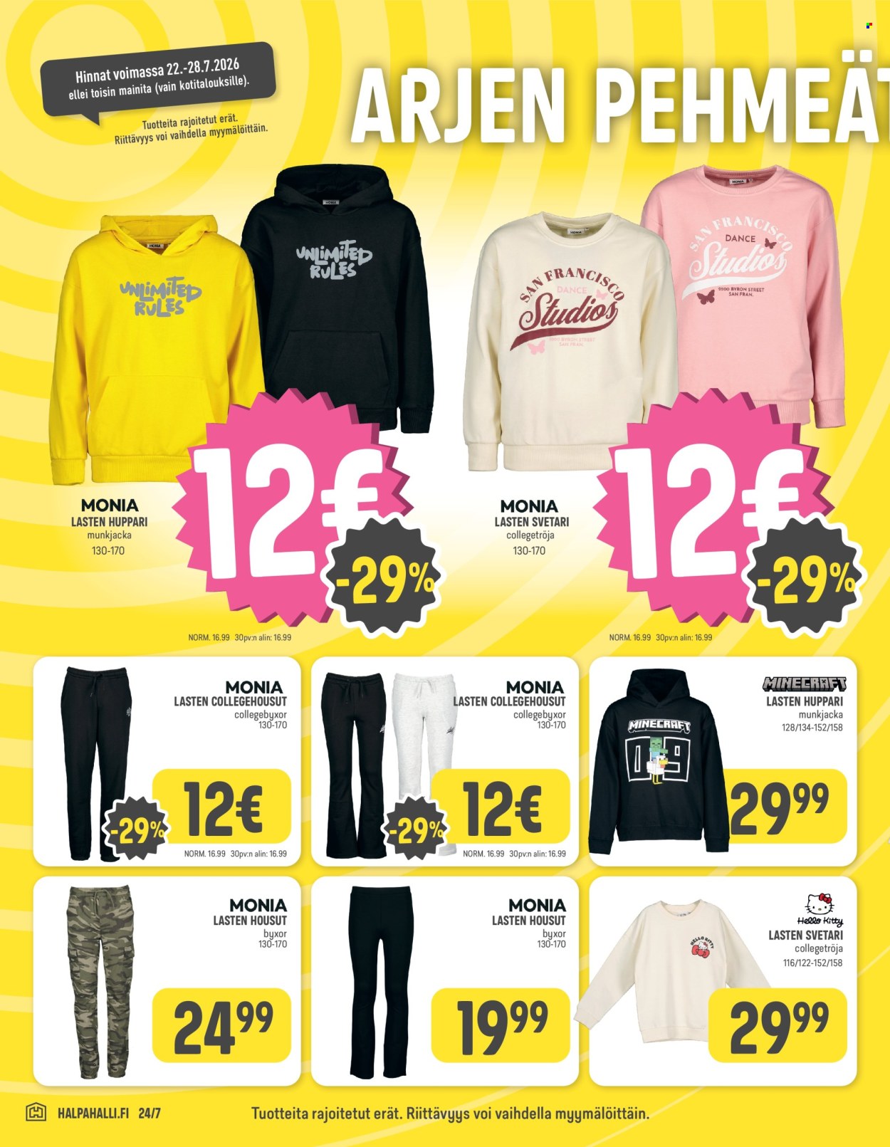 HalpaHalli tarjoukset - 22.07.2026 - 28.07.2026. Sivu 10
