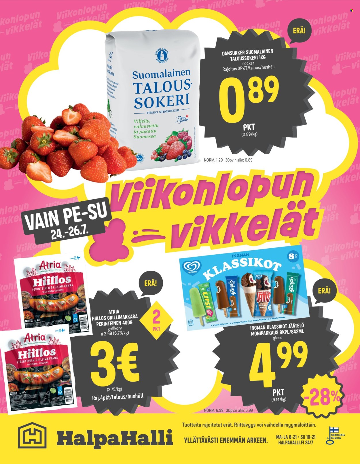 HalpaHalli tarjoukset - 22.07.2026 - 28.07.2026. Sivu 12