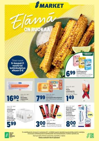 S-market tarjoukset  - 22.07.2026 - 26.07.2026.