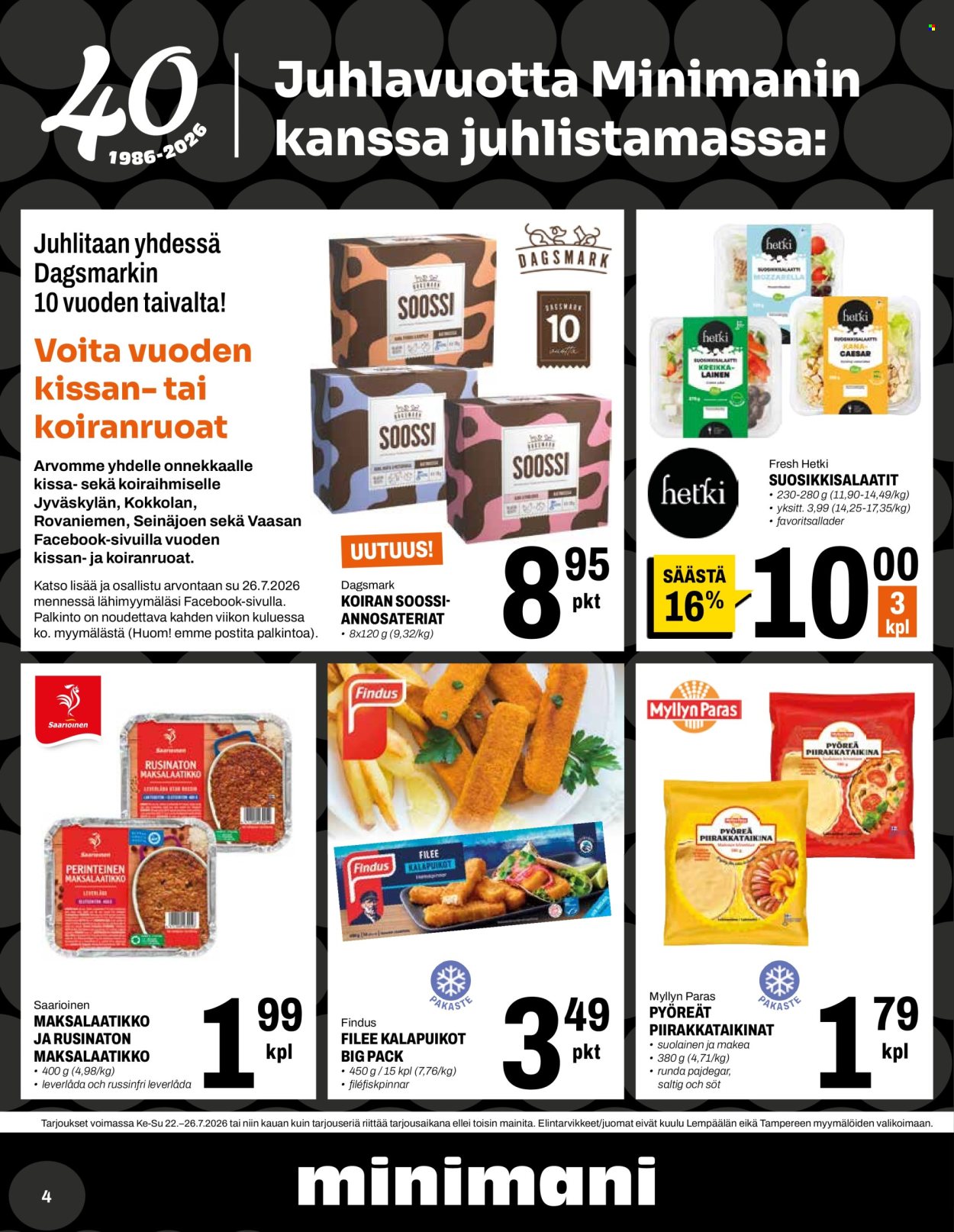 Minimani tarjoukset - 22.07.2026 - 26.07.2026. Sivu 4
