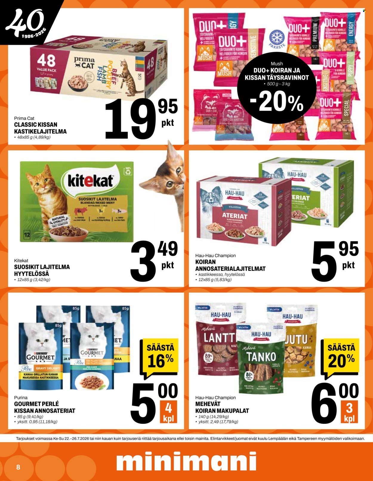 Minimani tarjoukset - 22.07.2026 - 26.07.2026. Sivu 8