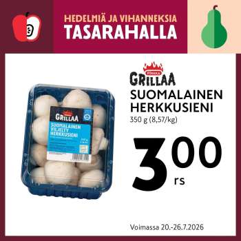 K-market tarjoukset  - 20.07.2026 - 26.07.2026.