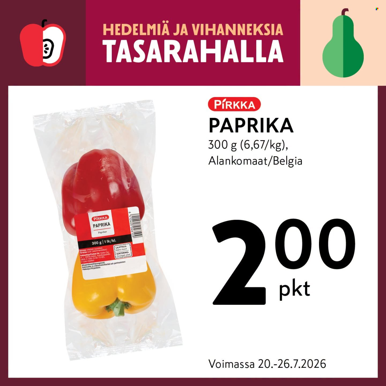 K-market tarjoukset - 20.07.2026 - 26.07.2026. Sivu 5