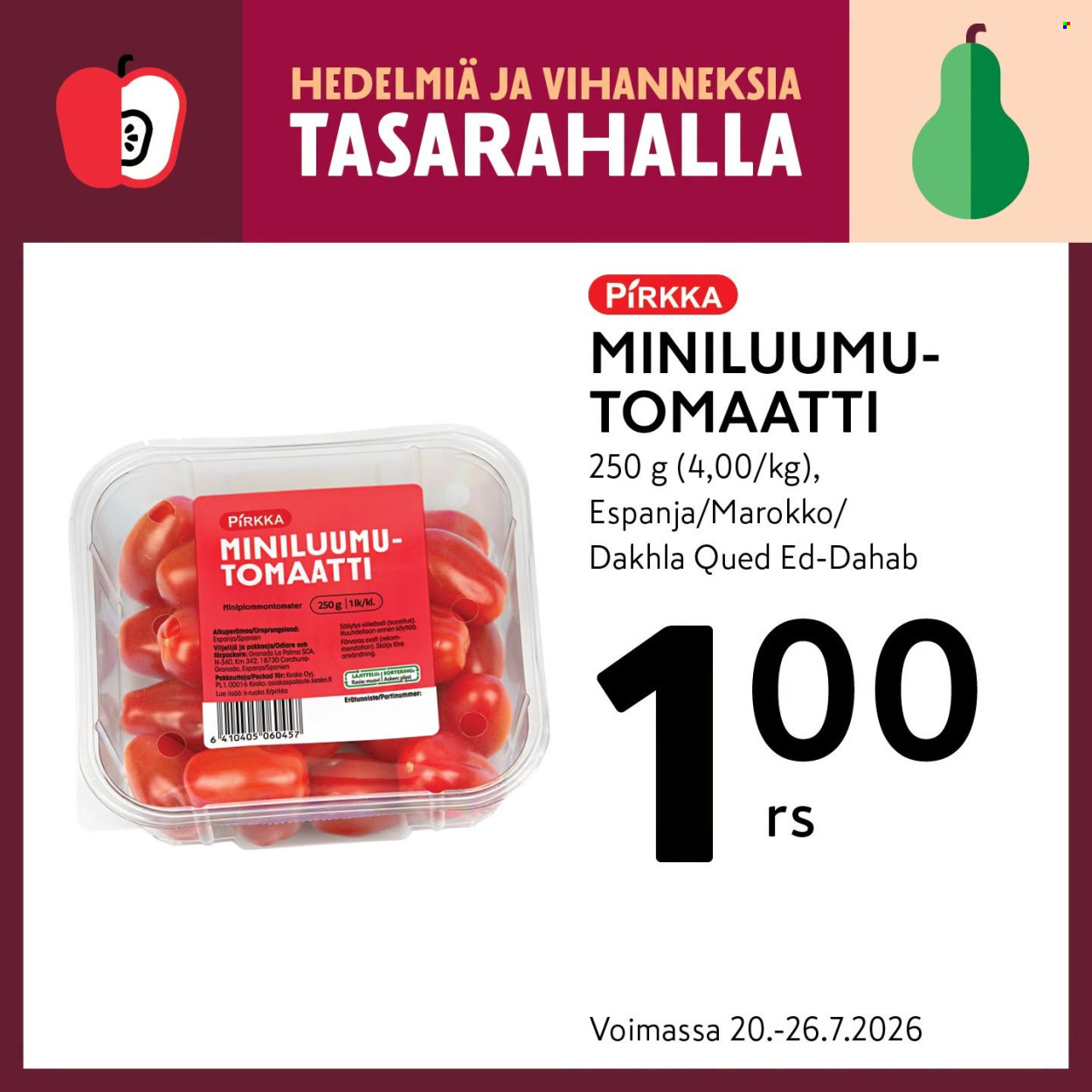 K-market tarjoukset - 20.07.2026 - 26.07.2026. Sivu 6