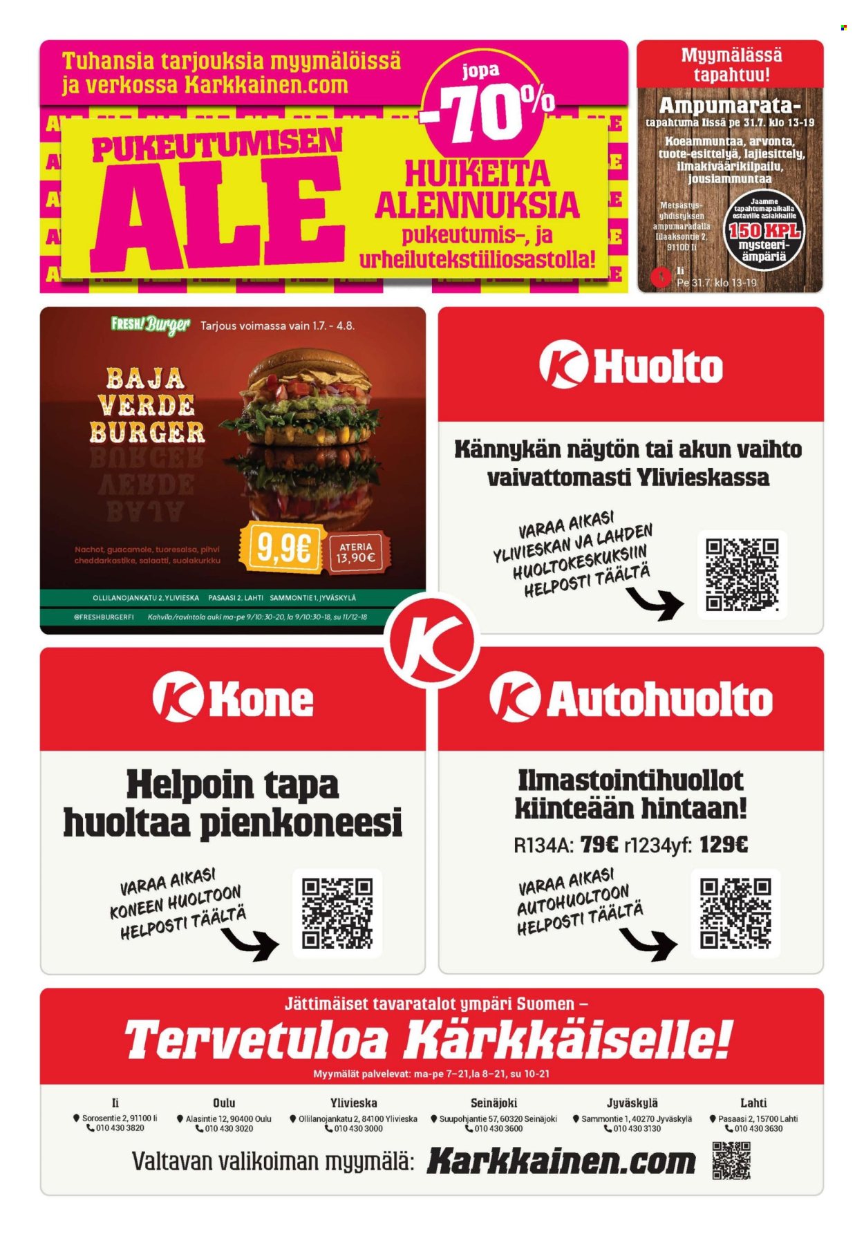 Kärkkäinen tarjoukset - 22.07.2026 - 04.08.2026. Sivu 28