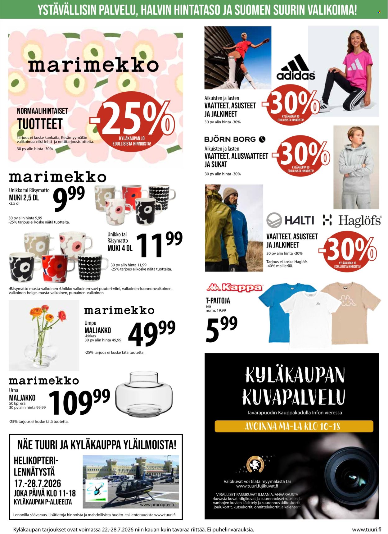 Tuuri tarjoukset - 22.07.2026 - 28.07.2026. Sivu 6