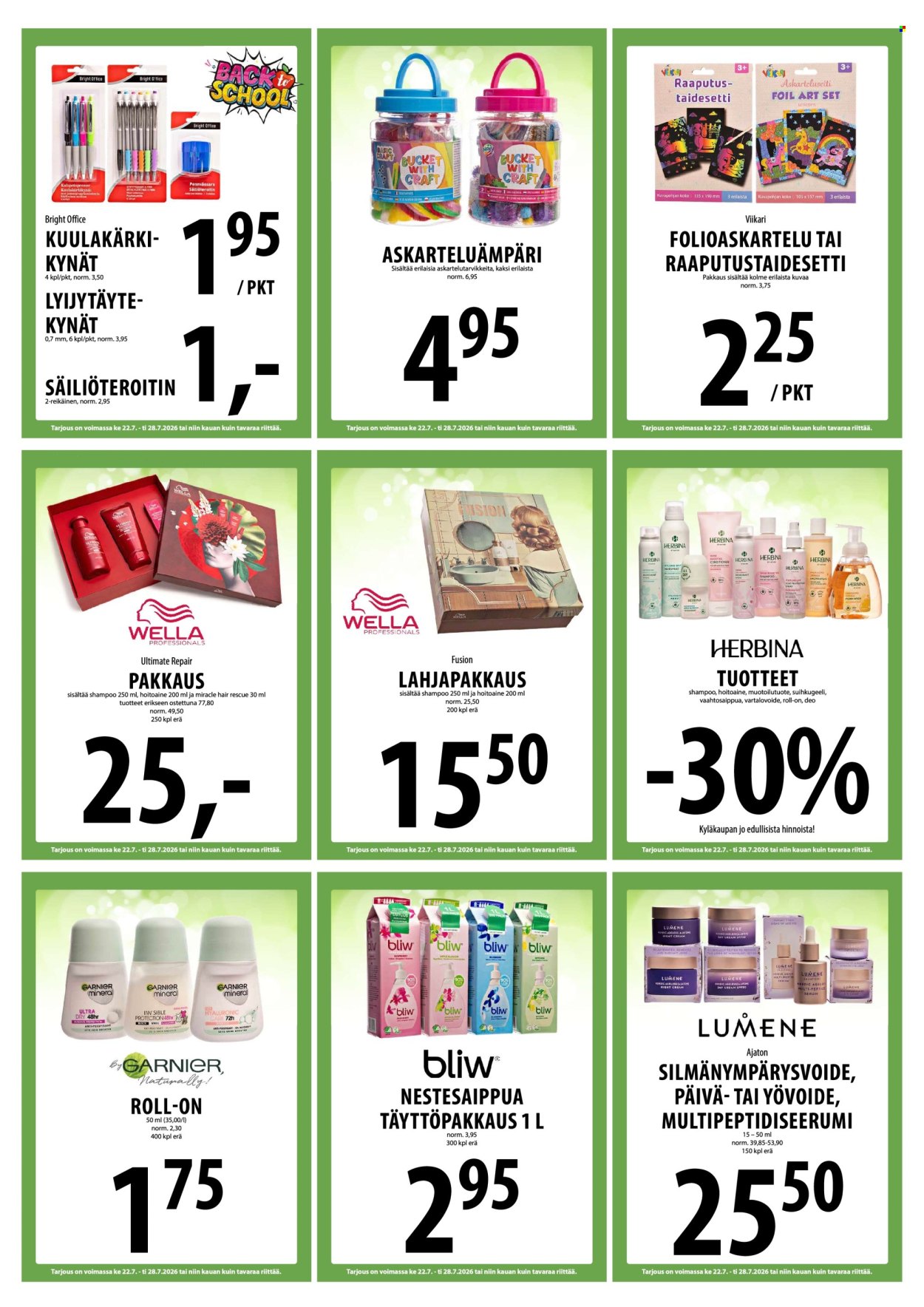 Tuuri tarjoukset - 22.07.2026 - 28.07.2026. Sivu 22