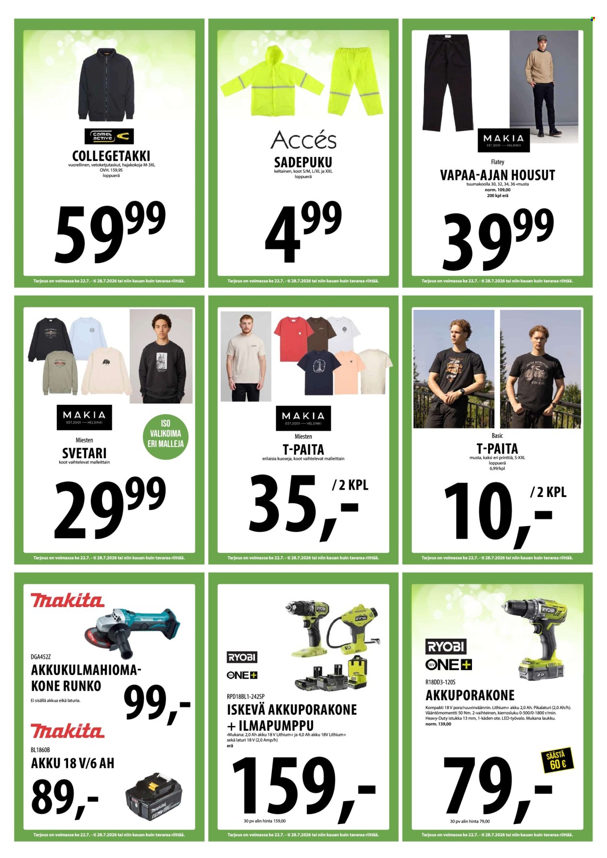 Tuuri tarjoukset - 22.07.2026 - 28.07.2026. Sivu 30