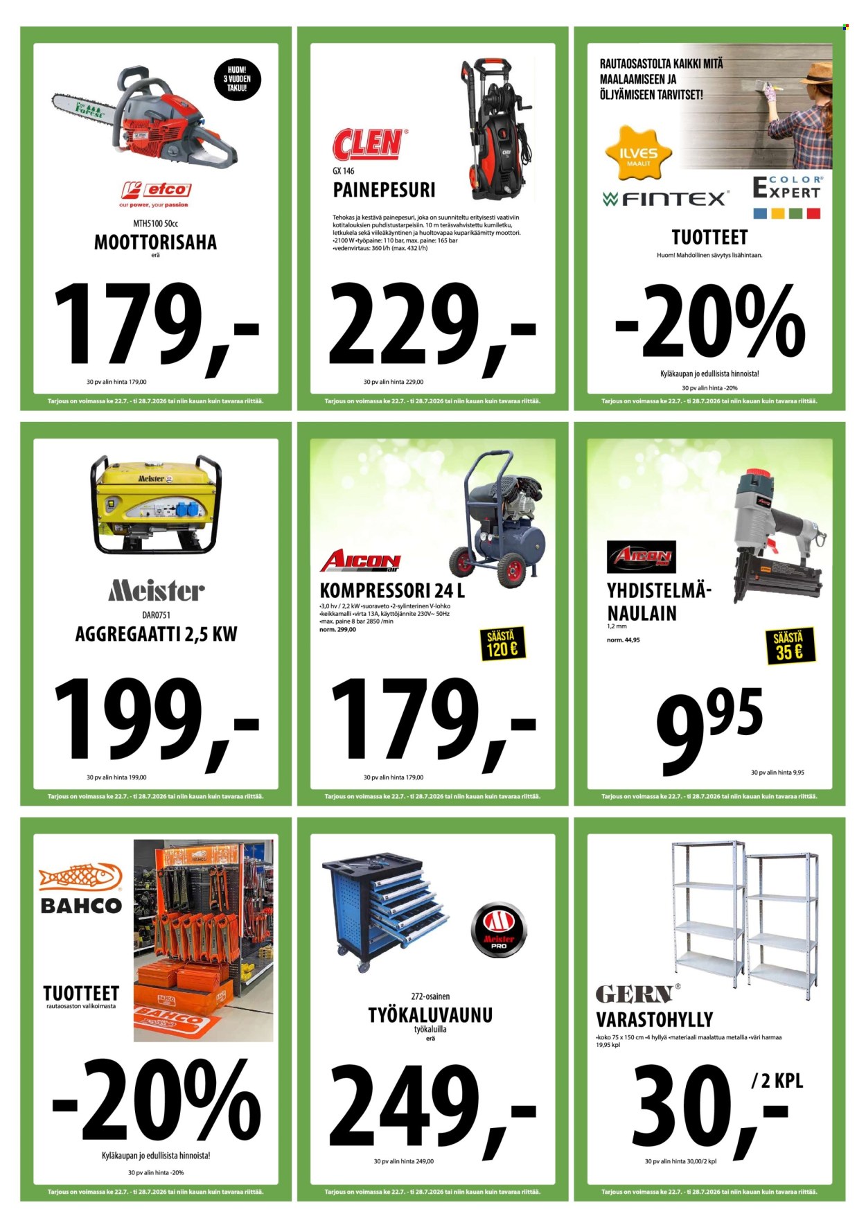 Tuuri tarjoukset - 22.07.2026 - 28.07.2026. Sivu 31