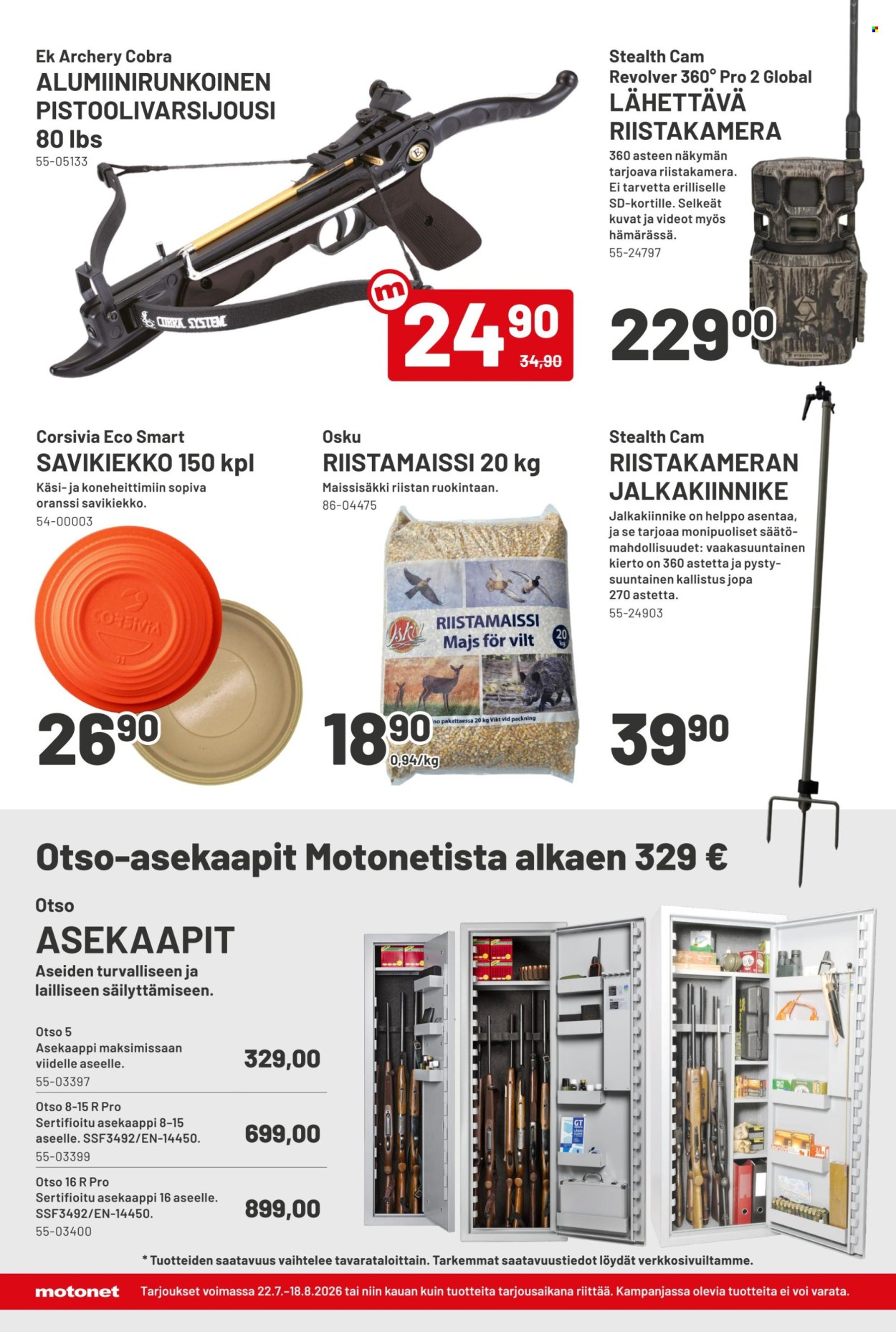 Motonet tarjoukset - 22.07.2026 - 18.08.2026. Sivu 10