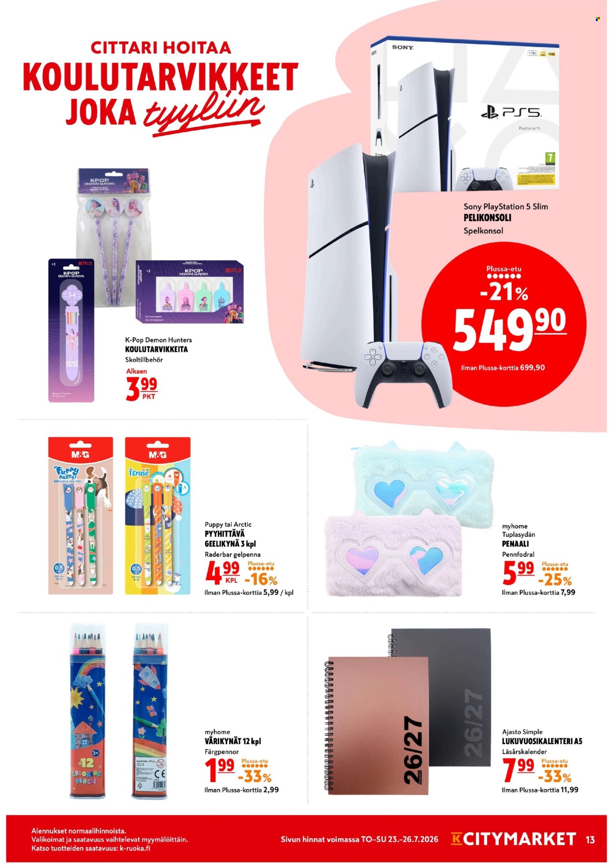 K-citymarket tarjoukset - 23.07.2026 - 26.07.2026. Sivu 13