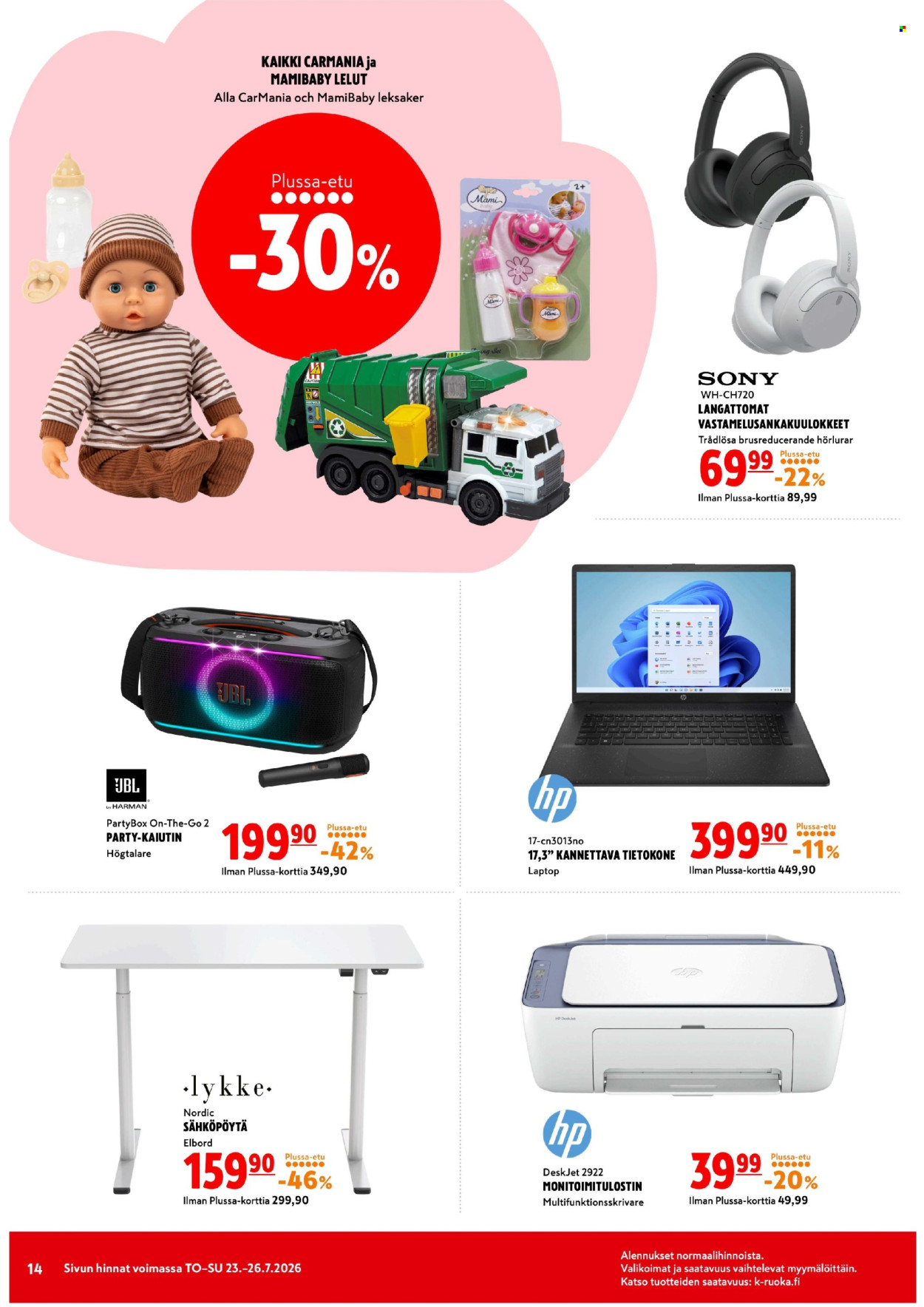 K-citymarket tarjoukset - 23.07.2026 - 26.07.2026. Sivu 14