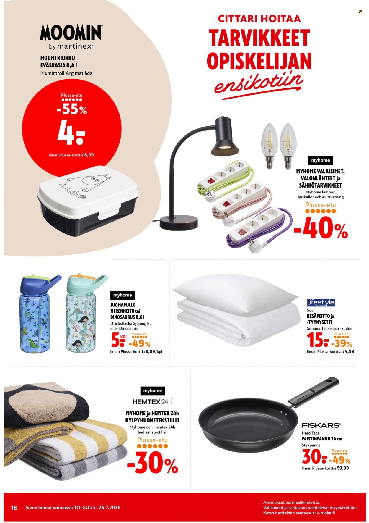 K-citymarket tarjoukset - 23.07.2026 - 26.07.2026. Sivu 18