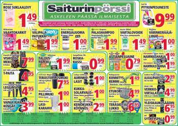 Saiturinpörssi tarjoukset  - 23.07.2026 - 29.07.2026.