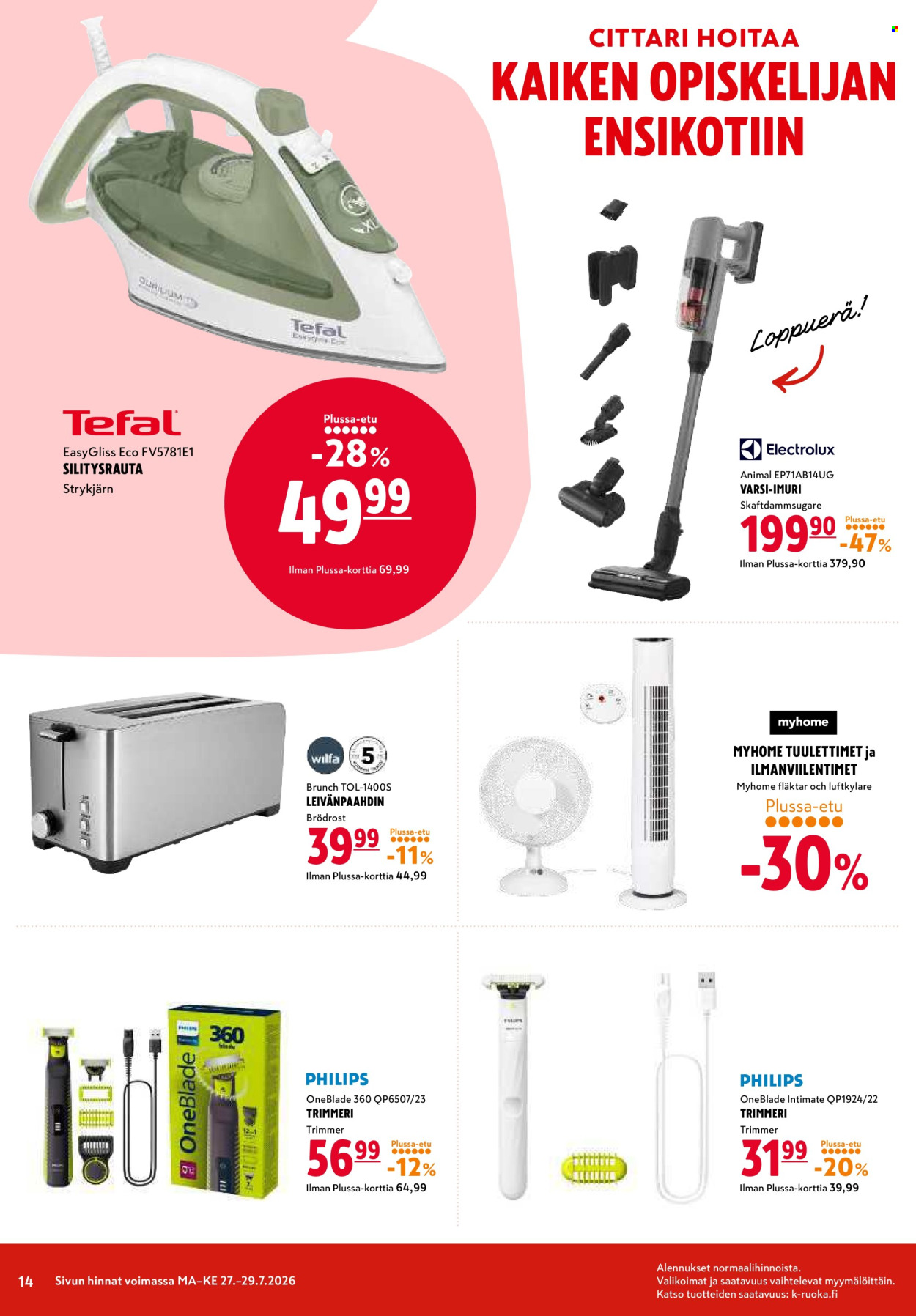 K-citymarket tarjoukset - 27.07.2026 - 29.07.2026. Sivu 14