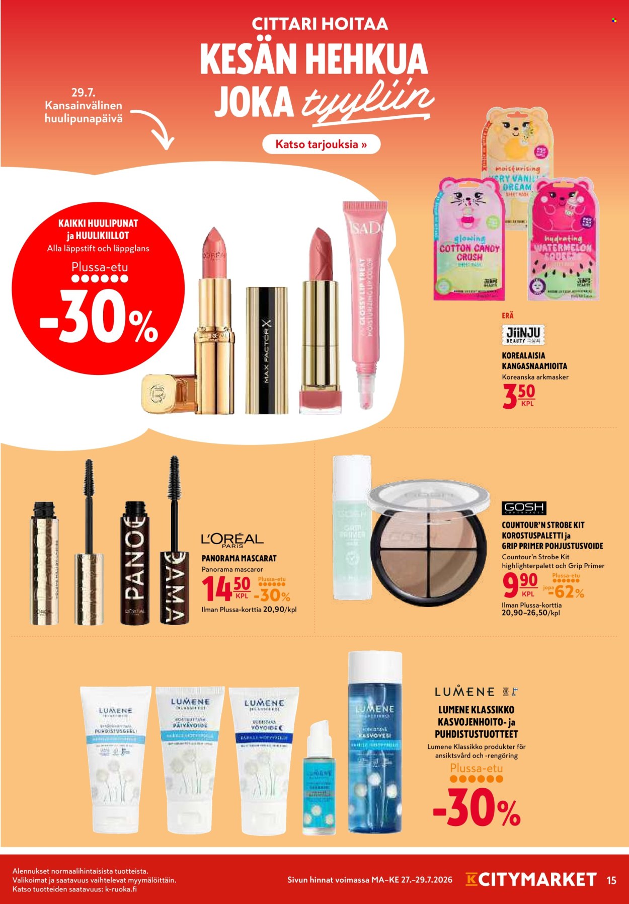 K-citymarket tarjoukset - 27.07.2026 - 29.07.2026. Sivu 15