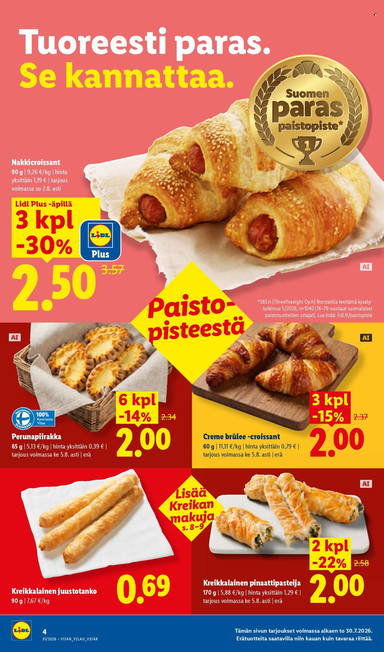 Lidl tarjoukset - 30.07.2026 - 05.08.2026. Sivu 4