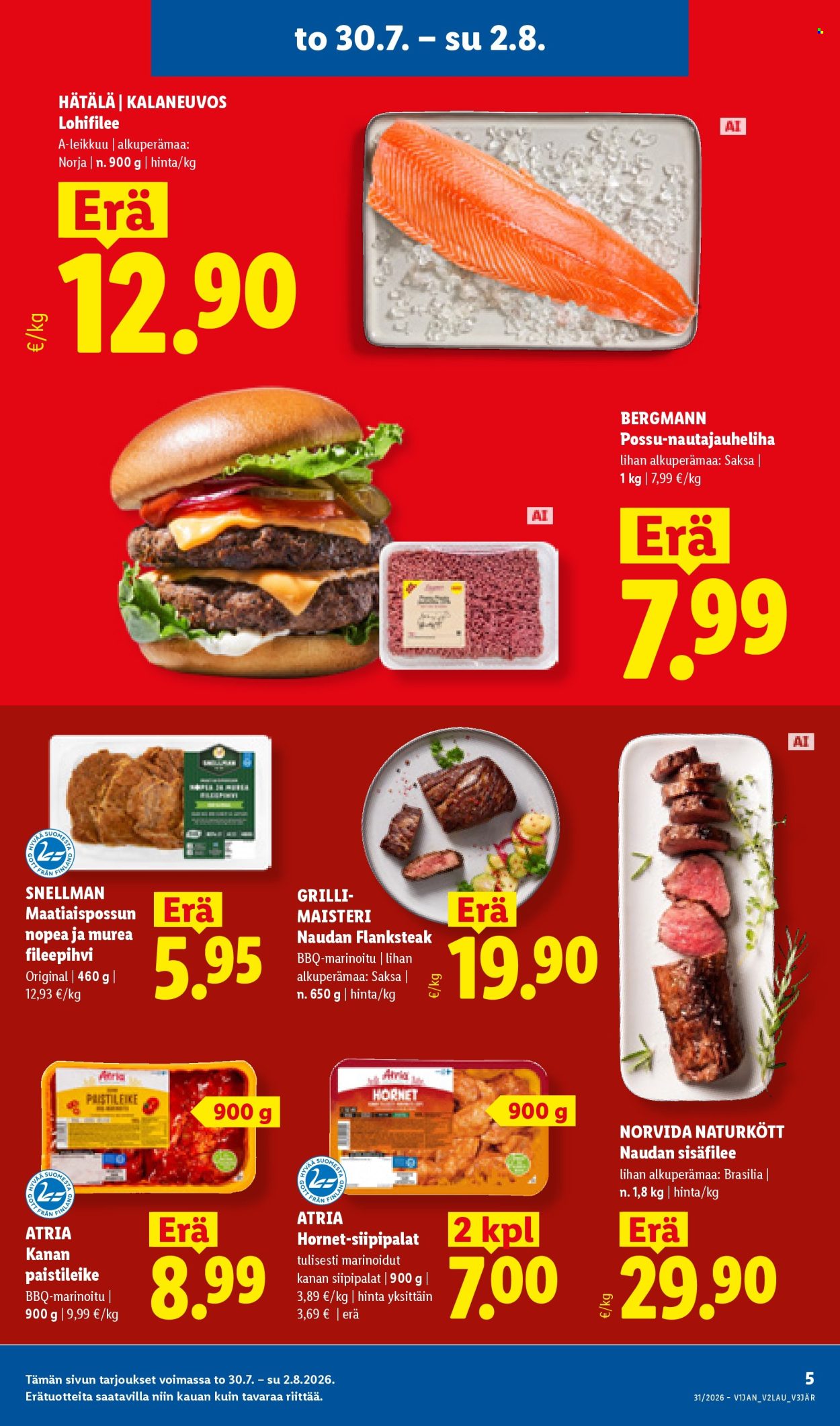 Lidl tarjoukset - 30.07.2026 - 05.08.2026. Sivu 5