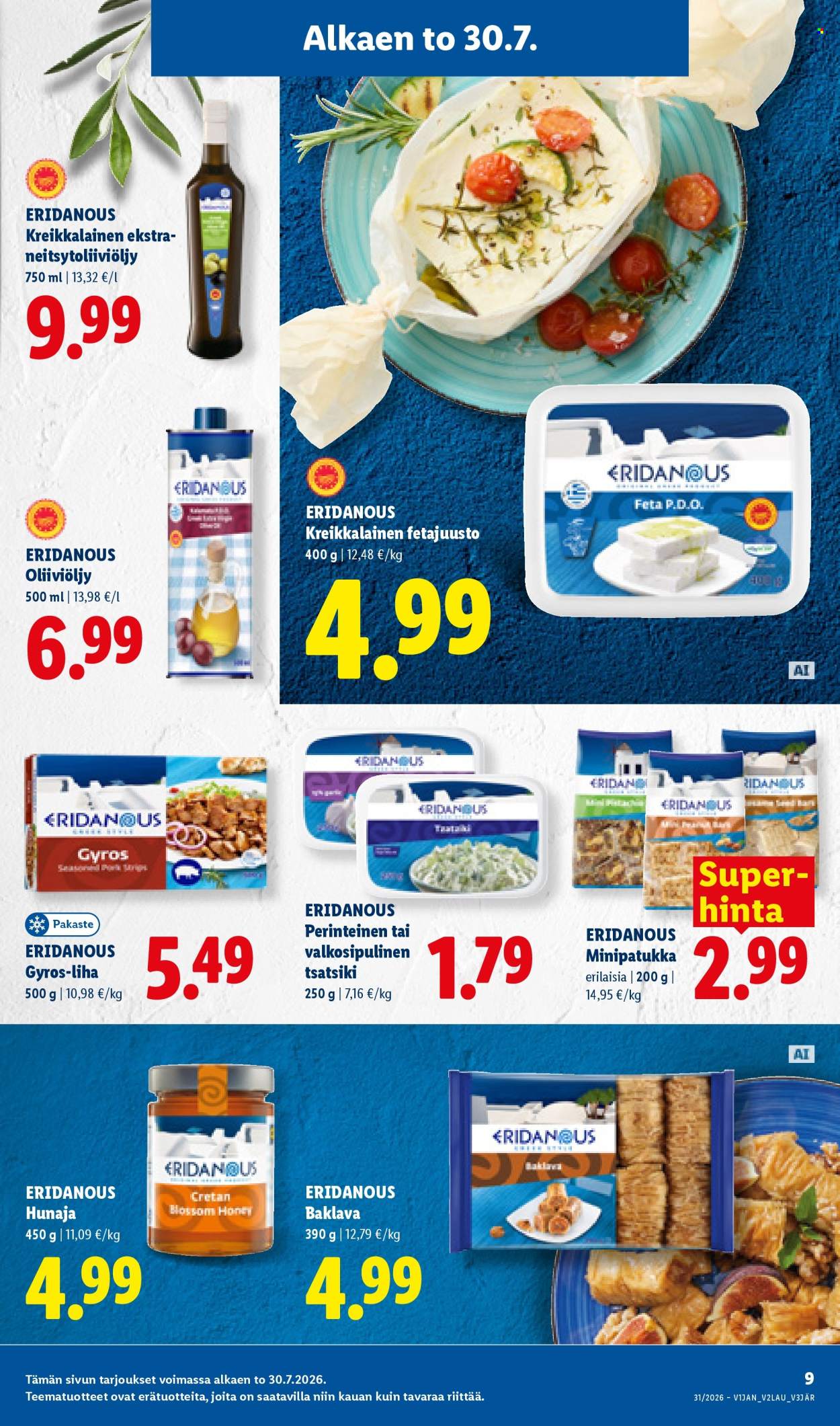 Lidl tarjoukset - 30.07.2026 - 05.08.2026. Sivu 9