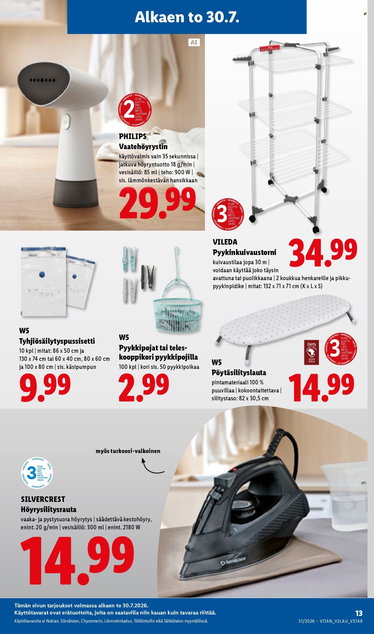 Lidl tarjoukset - 30.07.2026 - 05.08.2026. Sivu 17