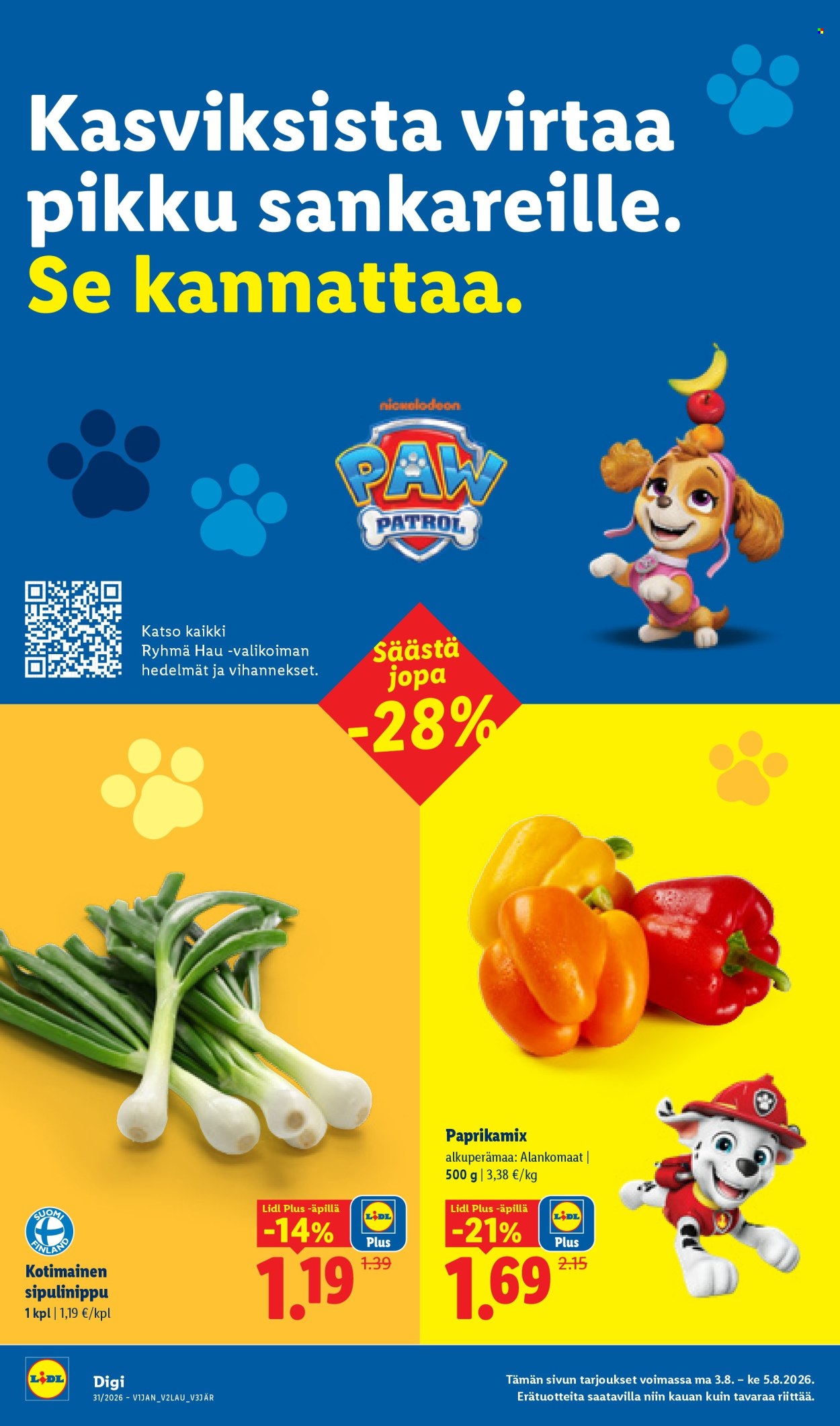 Lidl tarjoukset - 30.07.2026 - 05.08.2026. Sivu 20