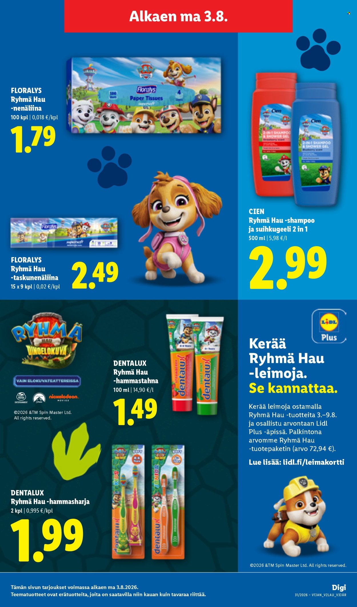 Lidl tarjoukset - 30.07.2026 - 05.08.2026. Sivu 25