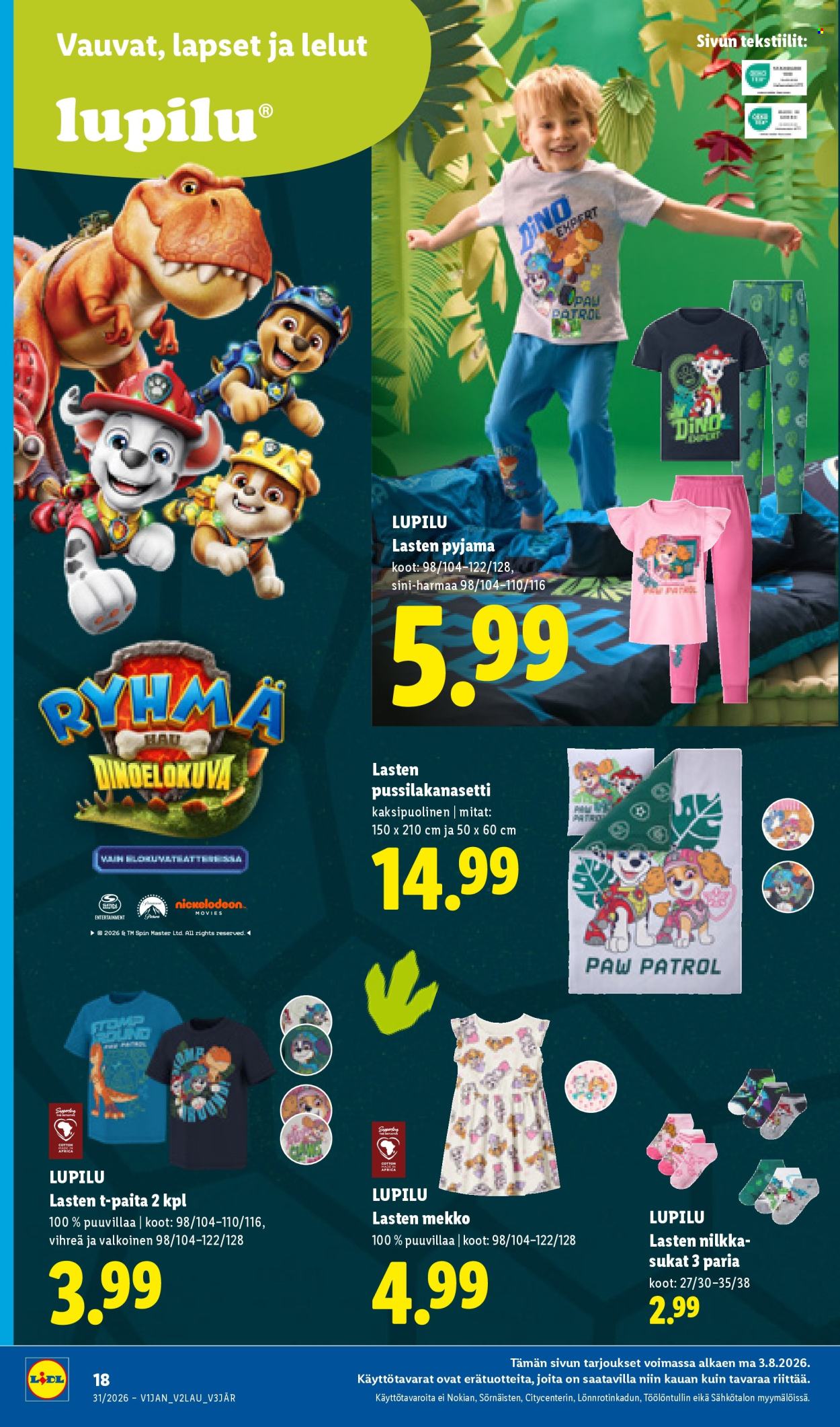 Lidl tarjoukset - 30.07.2026 - 05.08.2026. Sivu 26