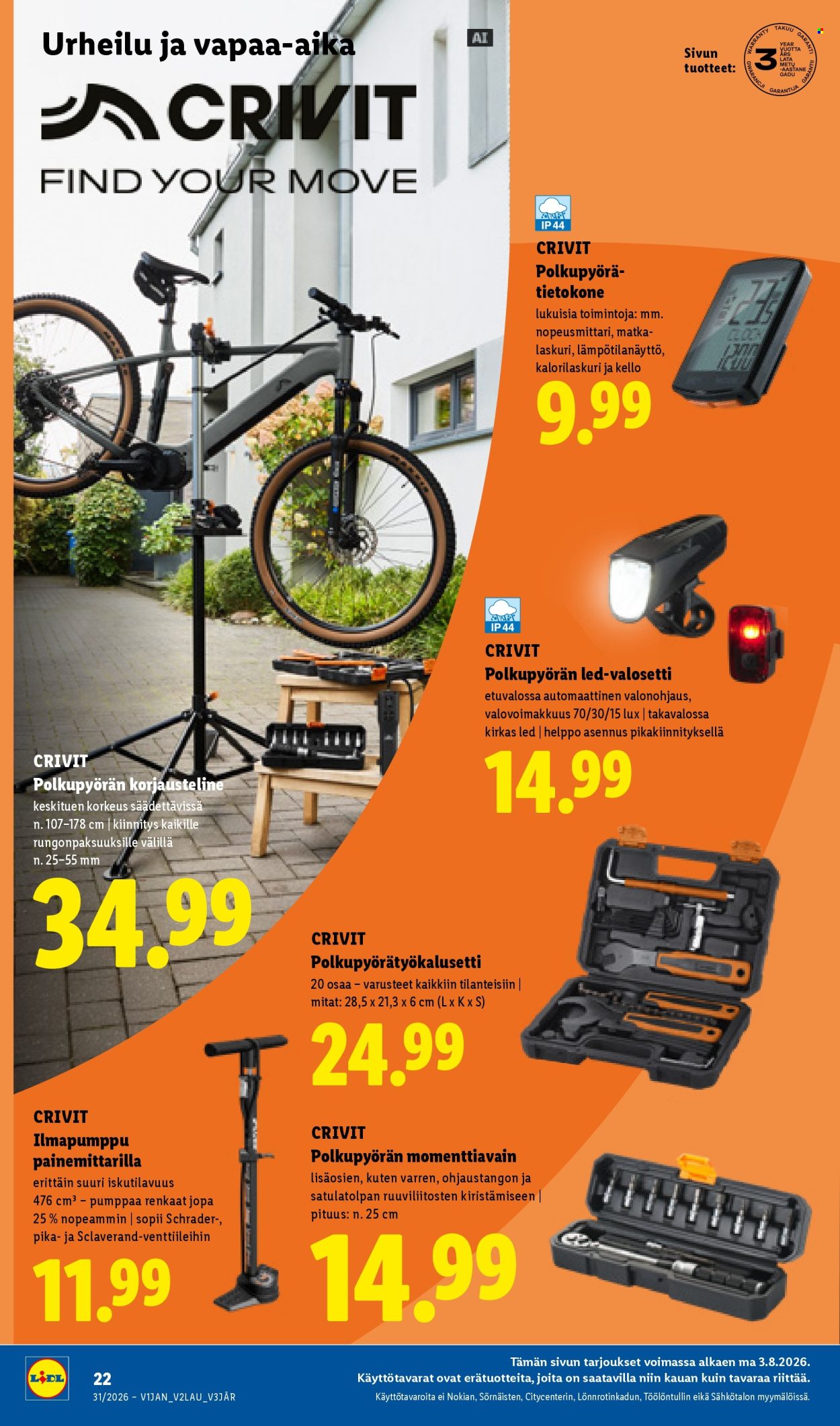 Lidl tarjoukset - 30.07.2026 - 05.08.2026. Sivu 30