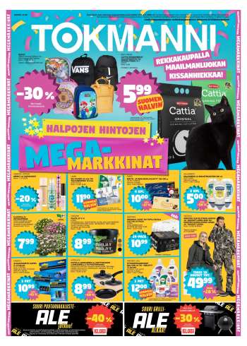 Tokmanni tarjoukset  - 27.07.2026 - 02.08.2026.