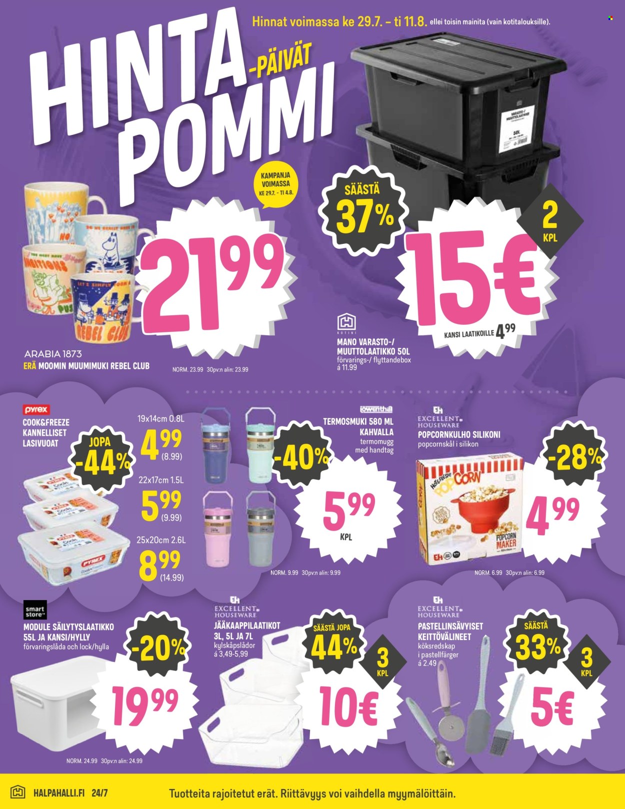 HalpaHalli tarjoukset - 29.07.2026 - 04.08.2026. Sivu 8