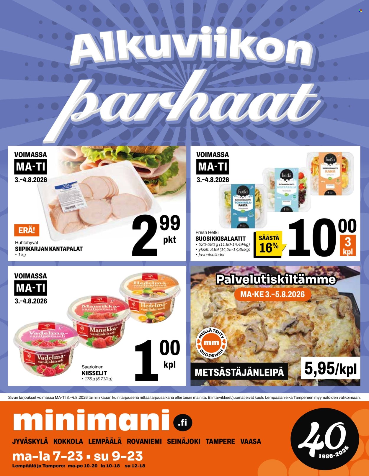 Minimani tarjoukset - 29.07.2026 - 02.08.2026. Sivu 12