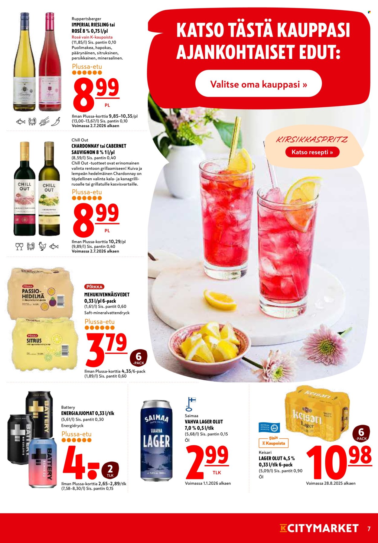 K-citymarket tarjoukset - 30.07.2026 - 02.08.2026. Sivu 7