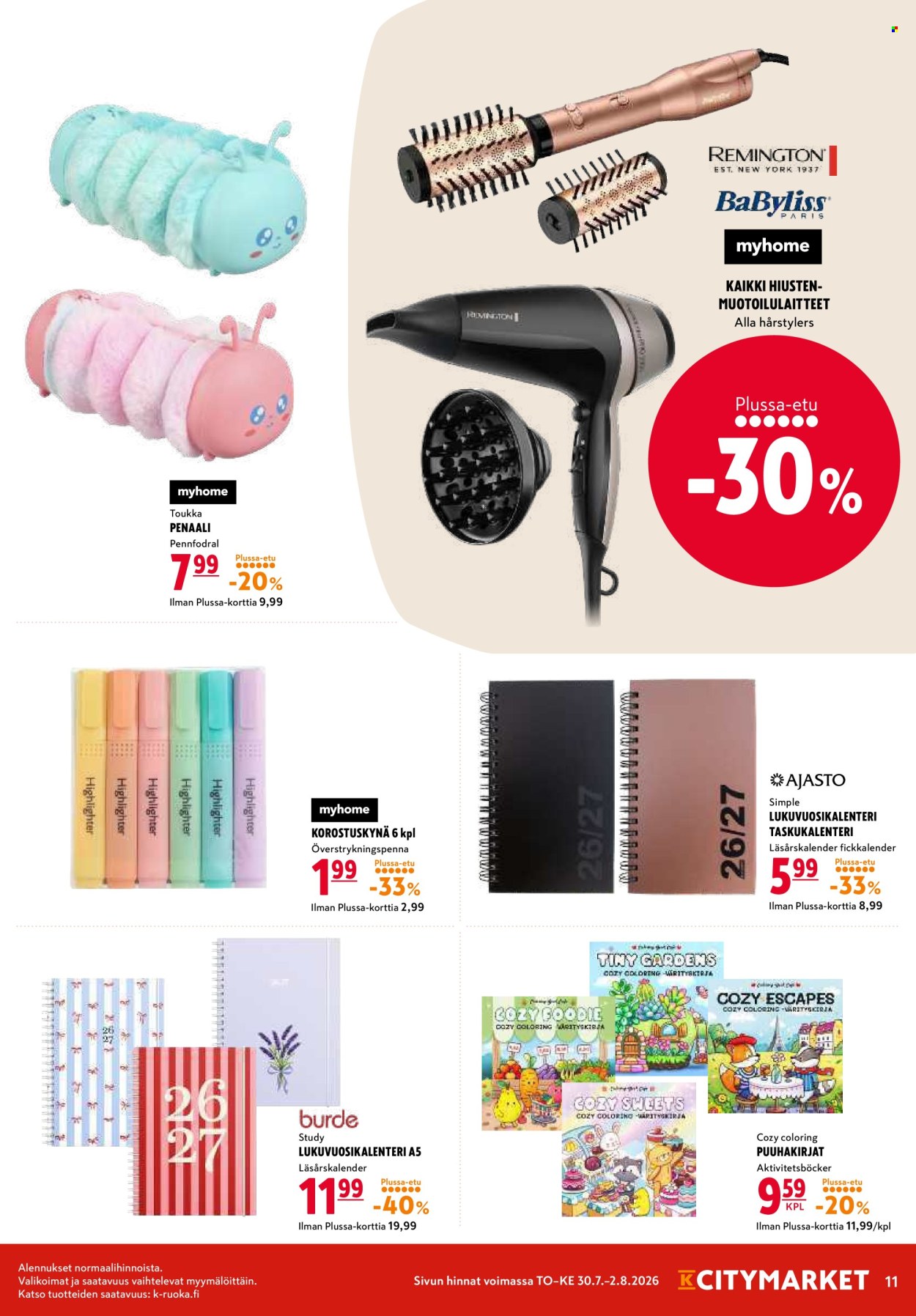 K-citymarket tarjoukset - 30.07.2026 - 02.08.2026. Sivu 11