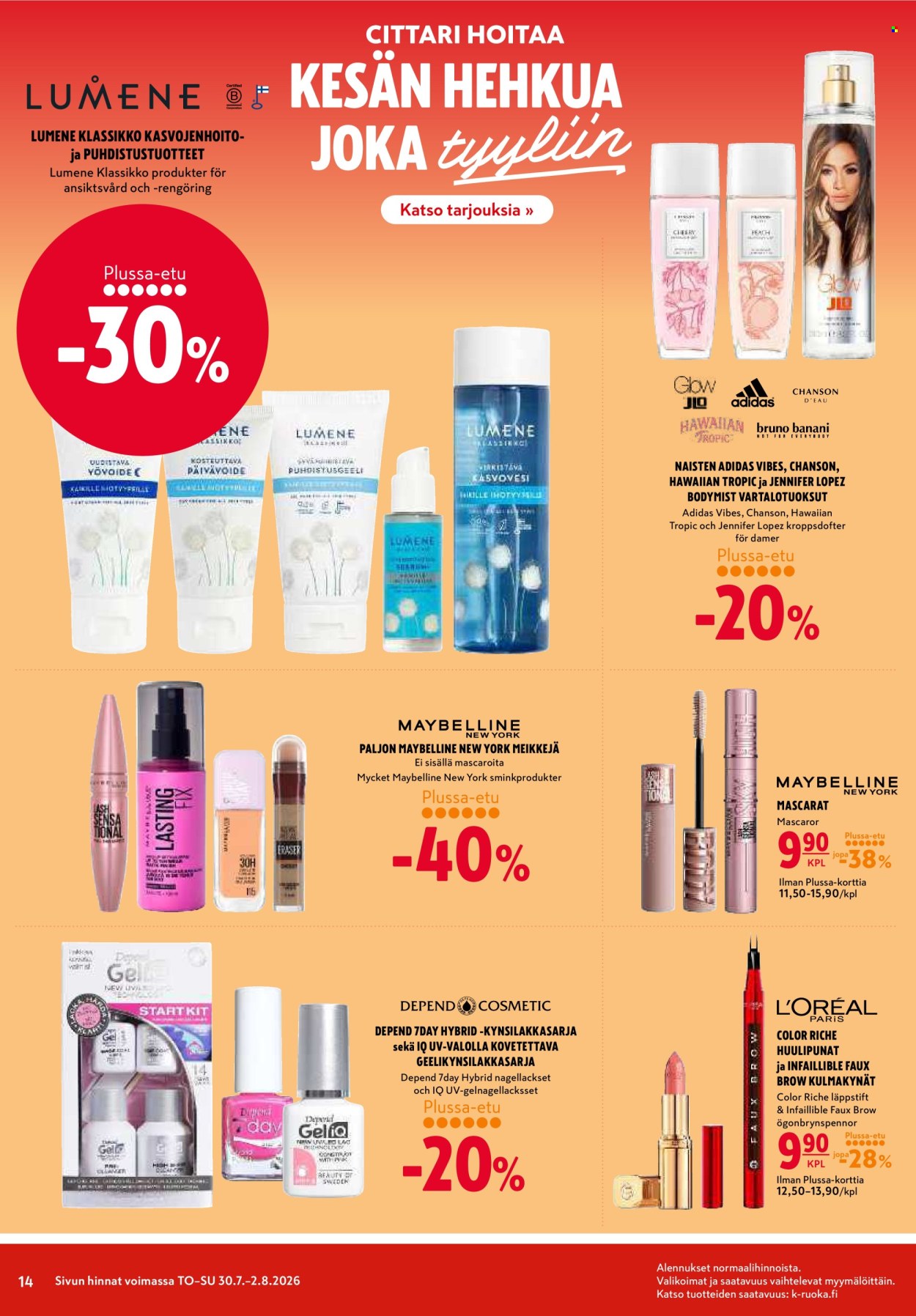 K-citymarket tarjoukset - 30.07.2026 - 02.08.2026. Sivu 14