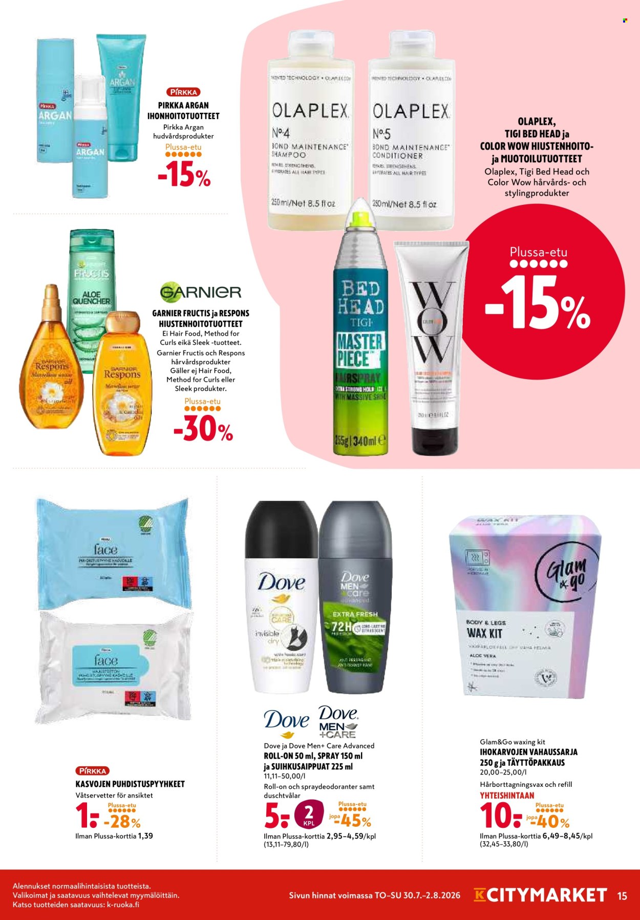 K-citymarket tarjoukset - 30.07.2026 - 02.08.2026. Sivu 15