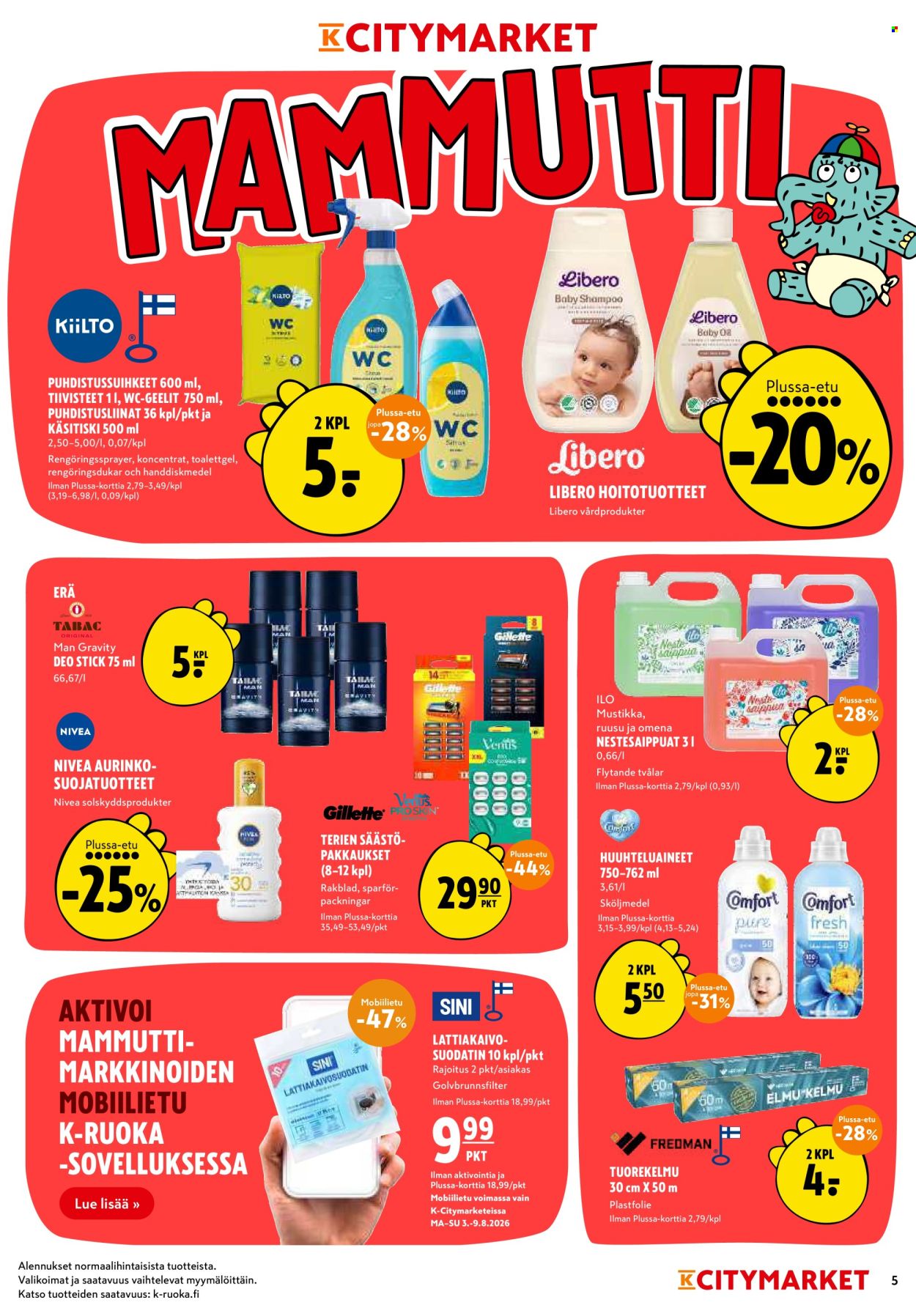 K-citymarket tarjoukset - 03.08.2026 - 16.08.2026. Sivu 5