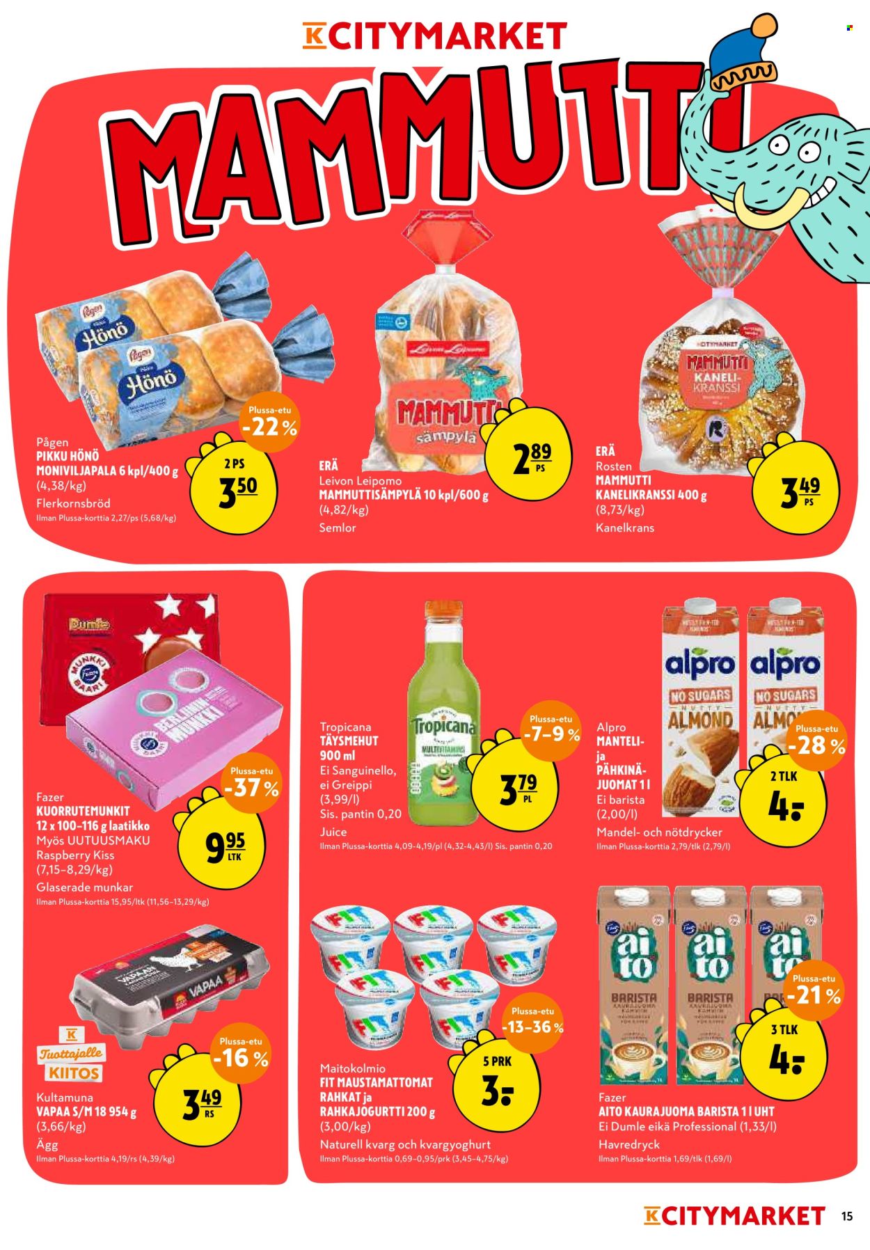 K-citymarket tarjoukset - 03.08.2026 - 16.08.2026. Sivu 15