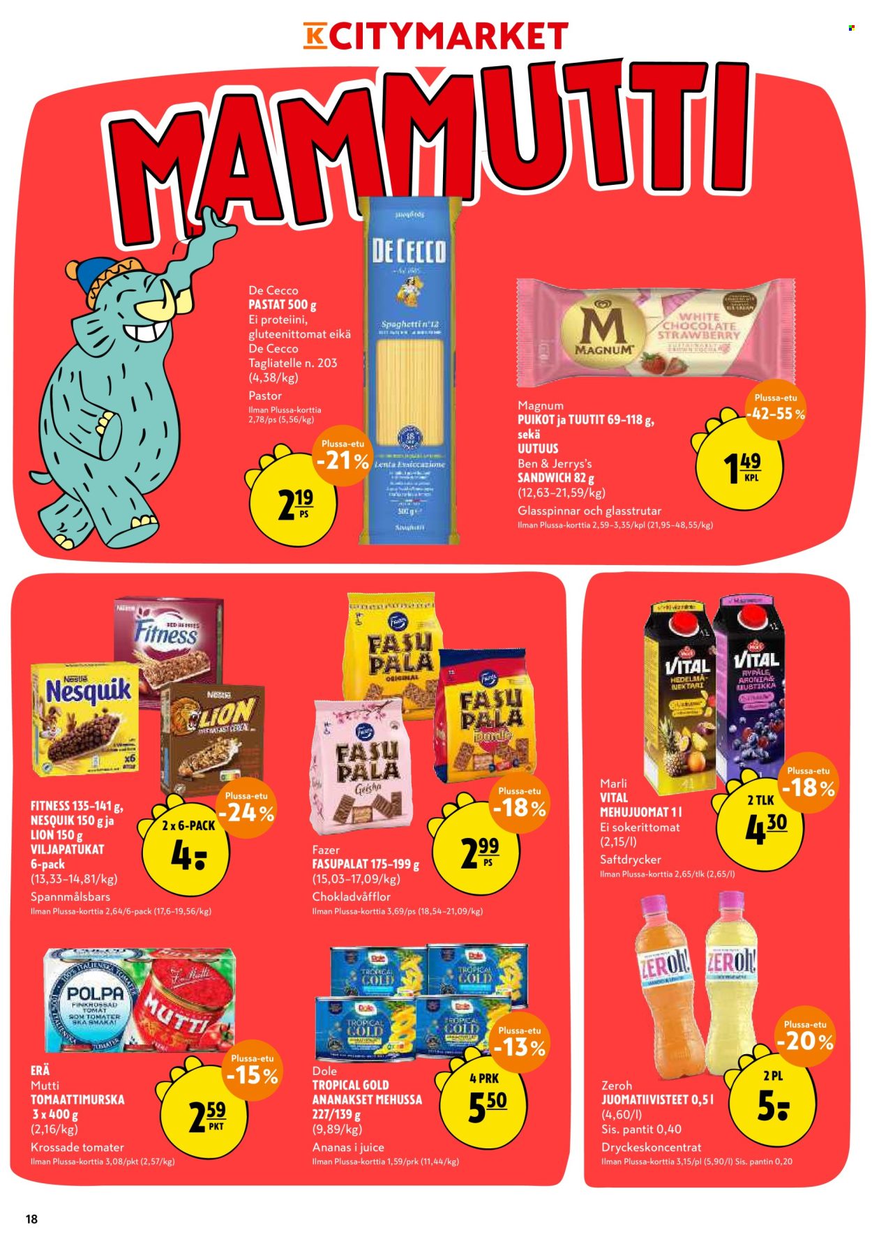 K-citymarket tarjoukset - 03.08.2026 - 16.08.2026. Sivu 18