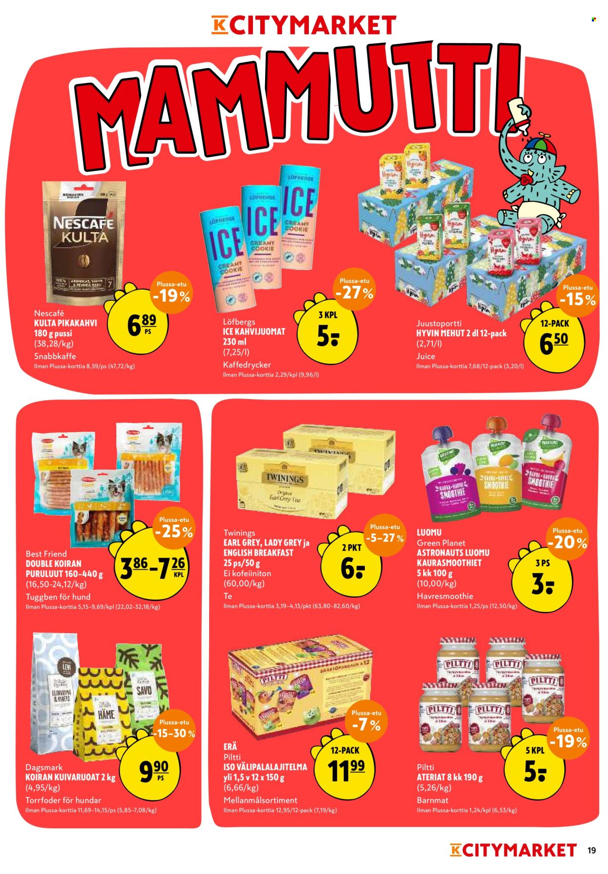 K-citymarket tarjoukset - 03.08.2026 - 16.08.2026. Sivu 19