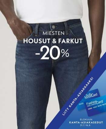 Carlson tarjoukset  - 31.07.2026 - 16.08.2026.