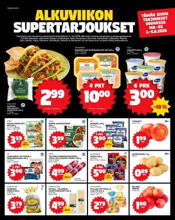 Tokmanni tarjoukset  - 03.08.2026 - 05.08.2026.