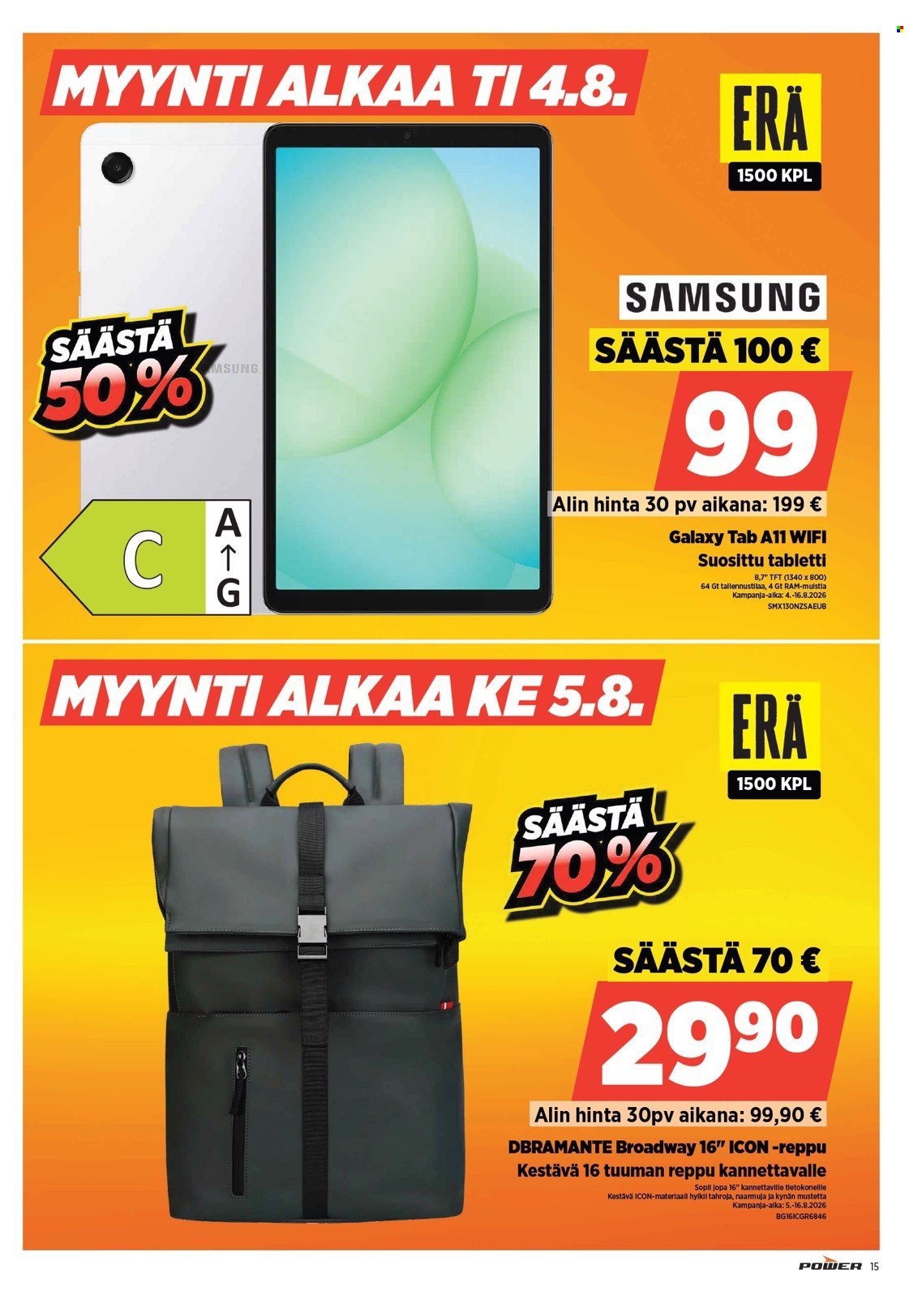 Power tarjoukset. Sivu 15