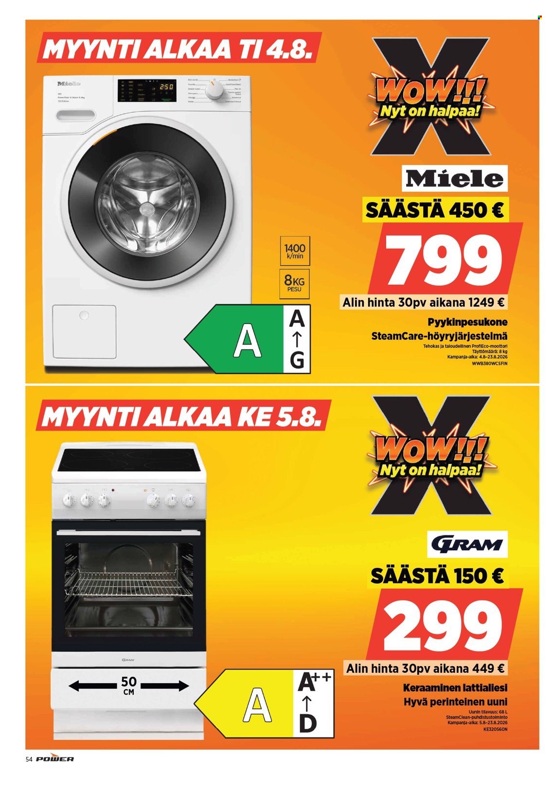 Power tarjoukset. Sivu 54