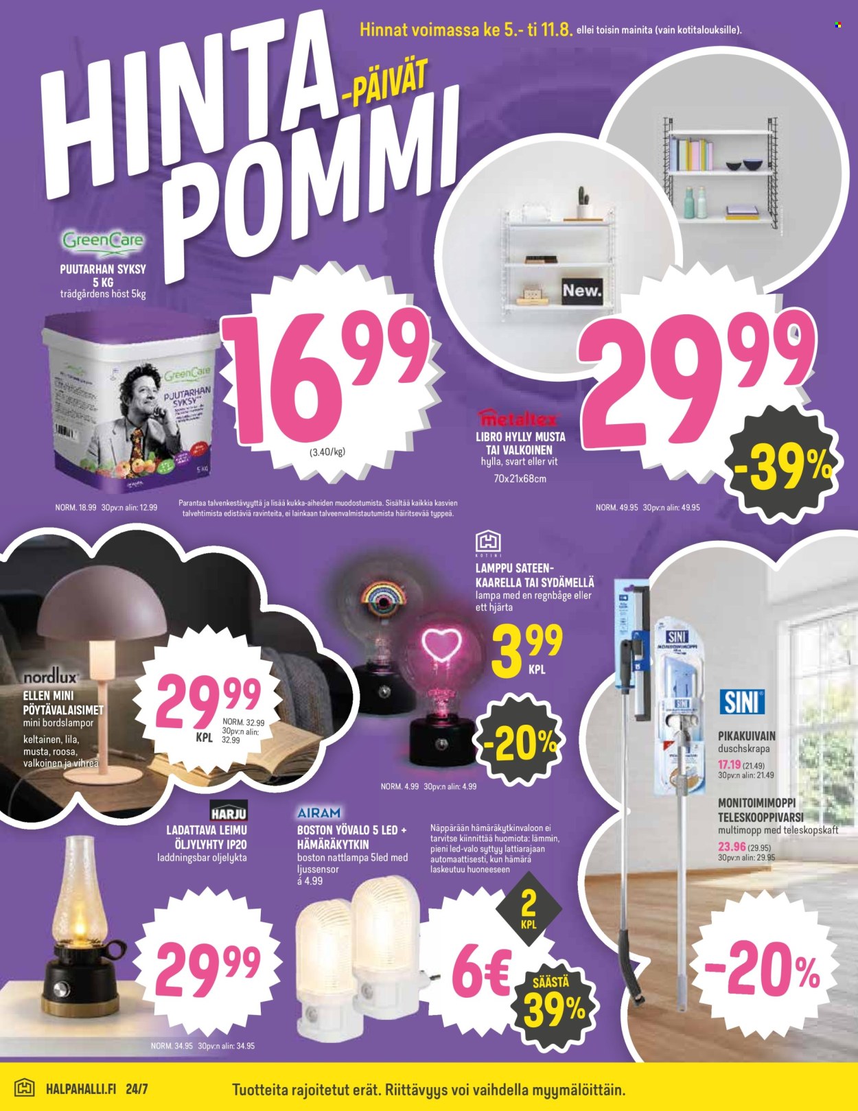 HalpaHalli tarjoukset - 05.08.2026 - 11.08.2026. Sivu 10