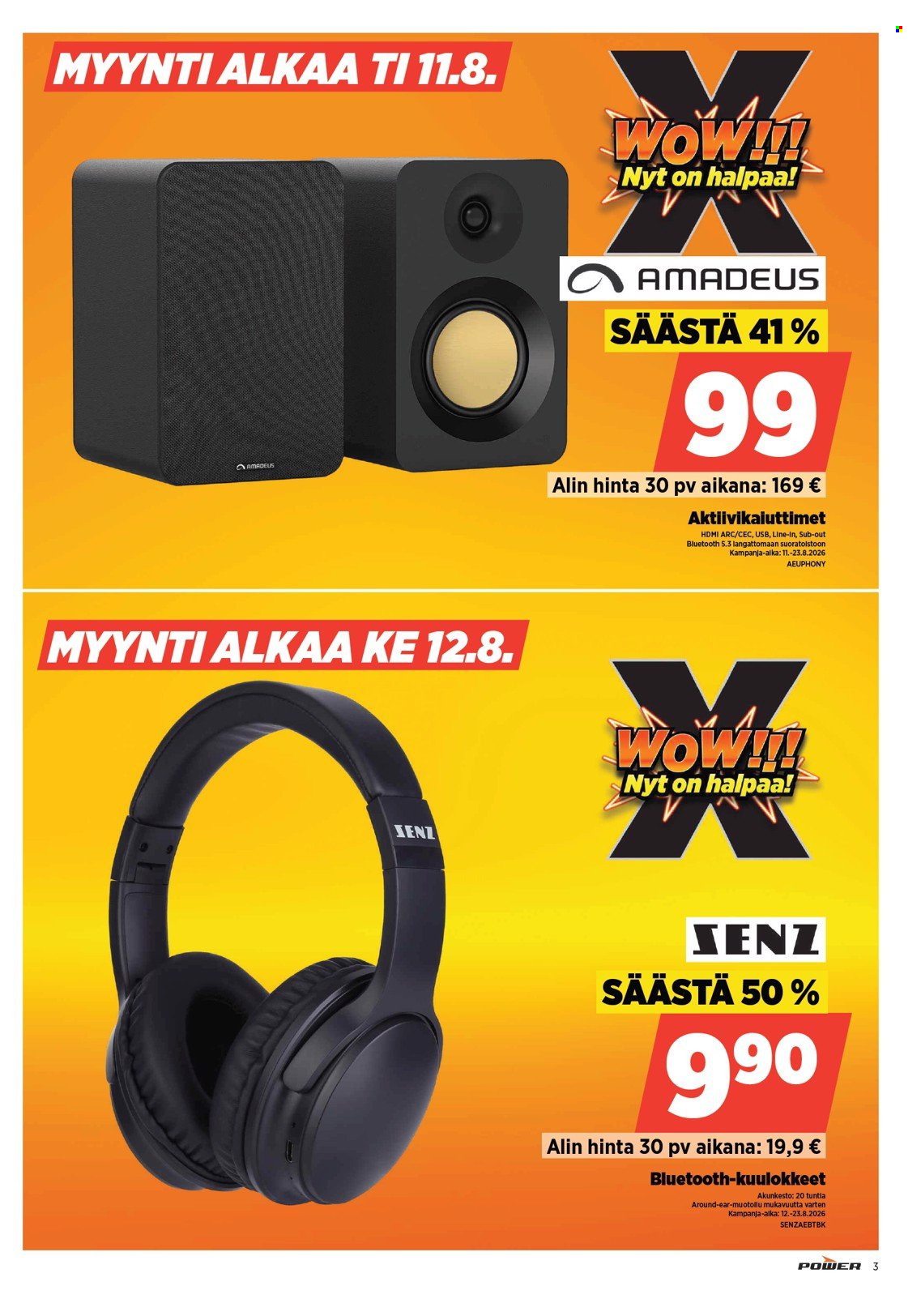 Power tarjoukset. Sivu 3