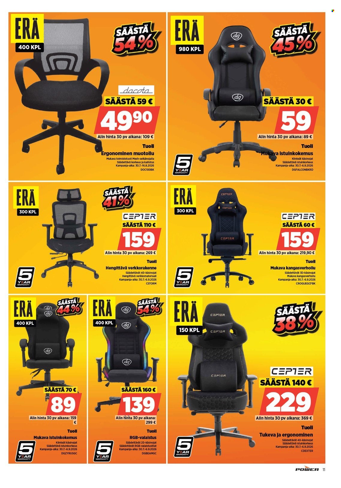 Power tarjoukset. Sivu 11