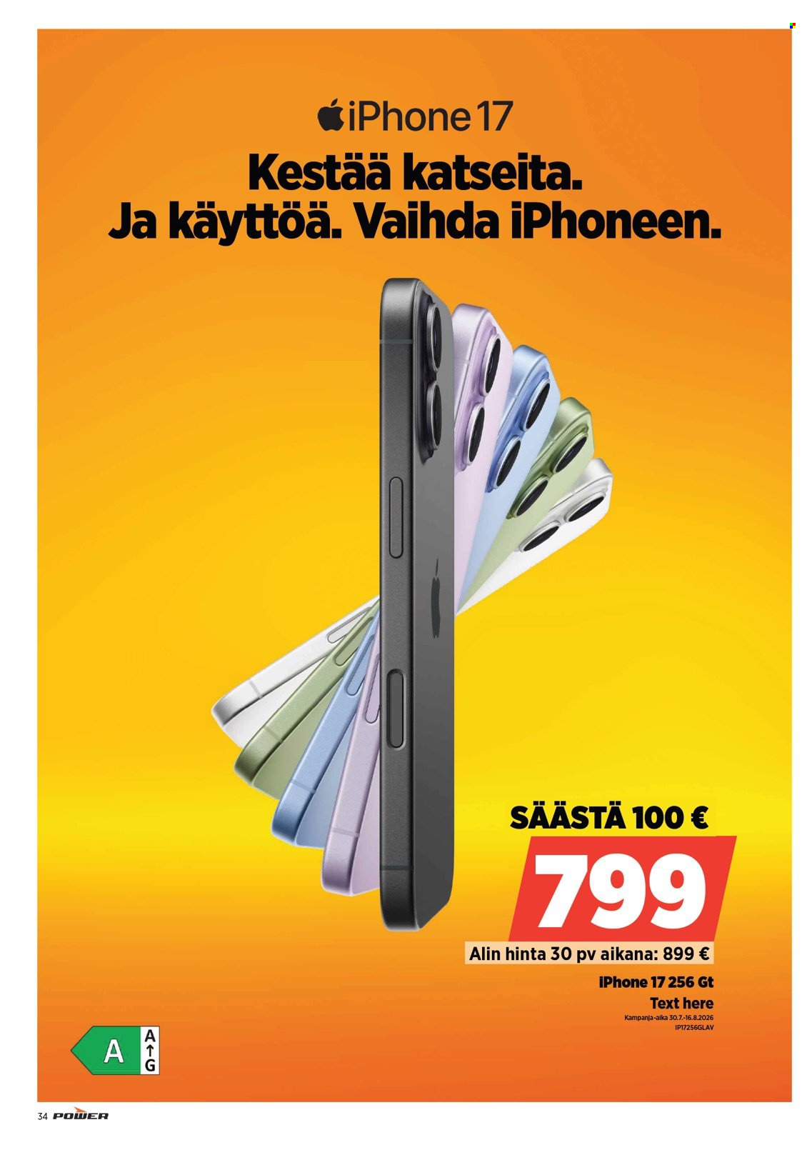 Power tarjoukset. Sivu 34