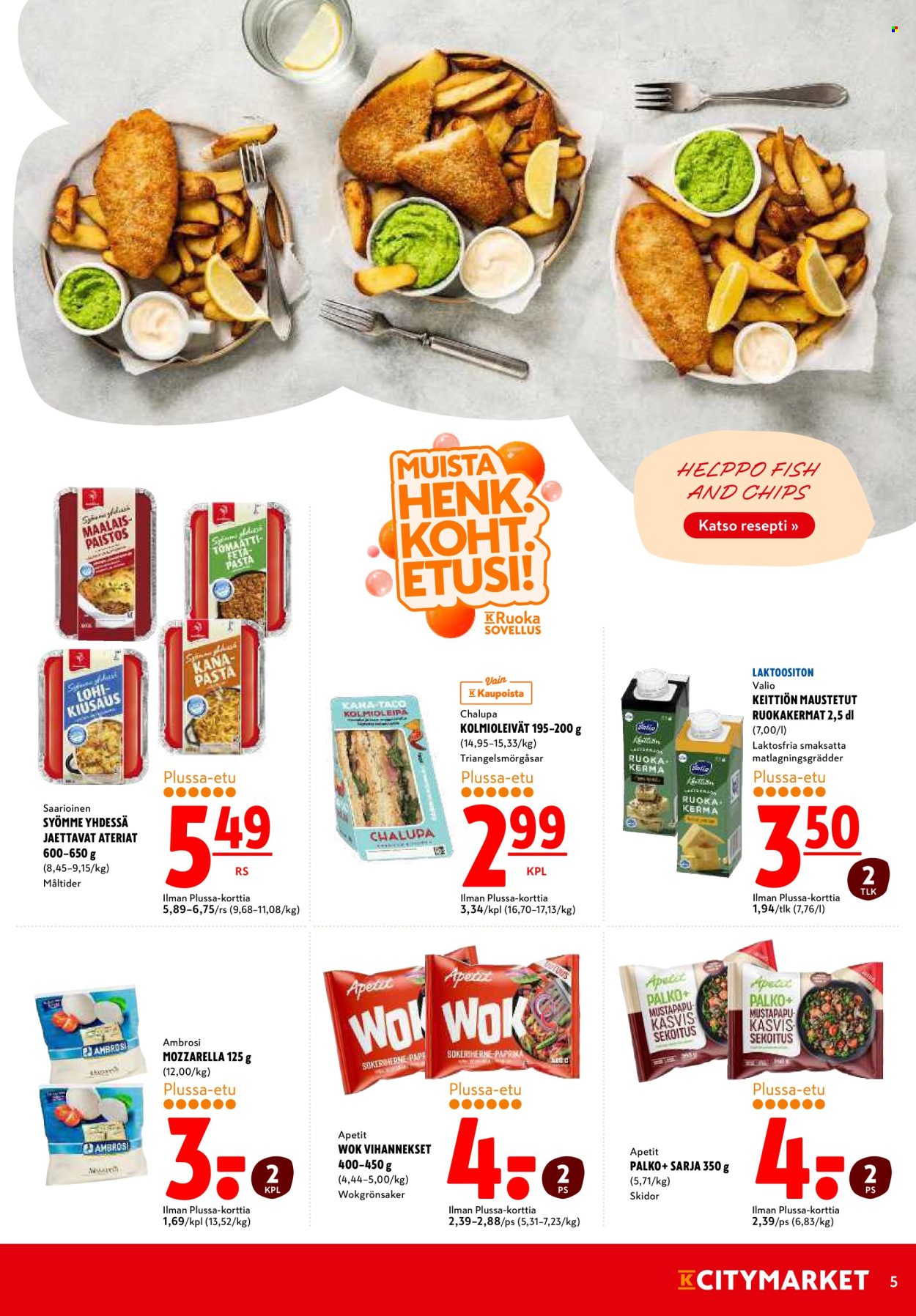 K-citymarket tarjoukset - 17.08.2026 - 19.08.2026. Sivu 5