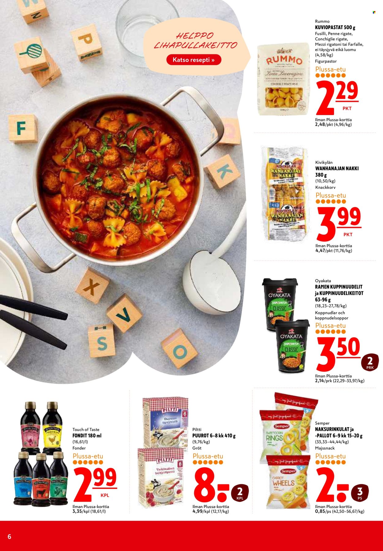 K-citymarket tarjoukset - 17.08.2026 - 19.08.2026. Sivu 6