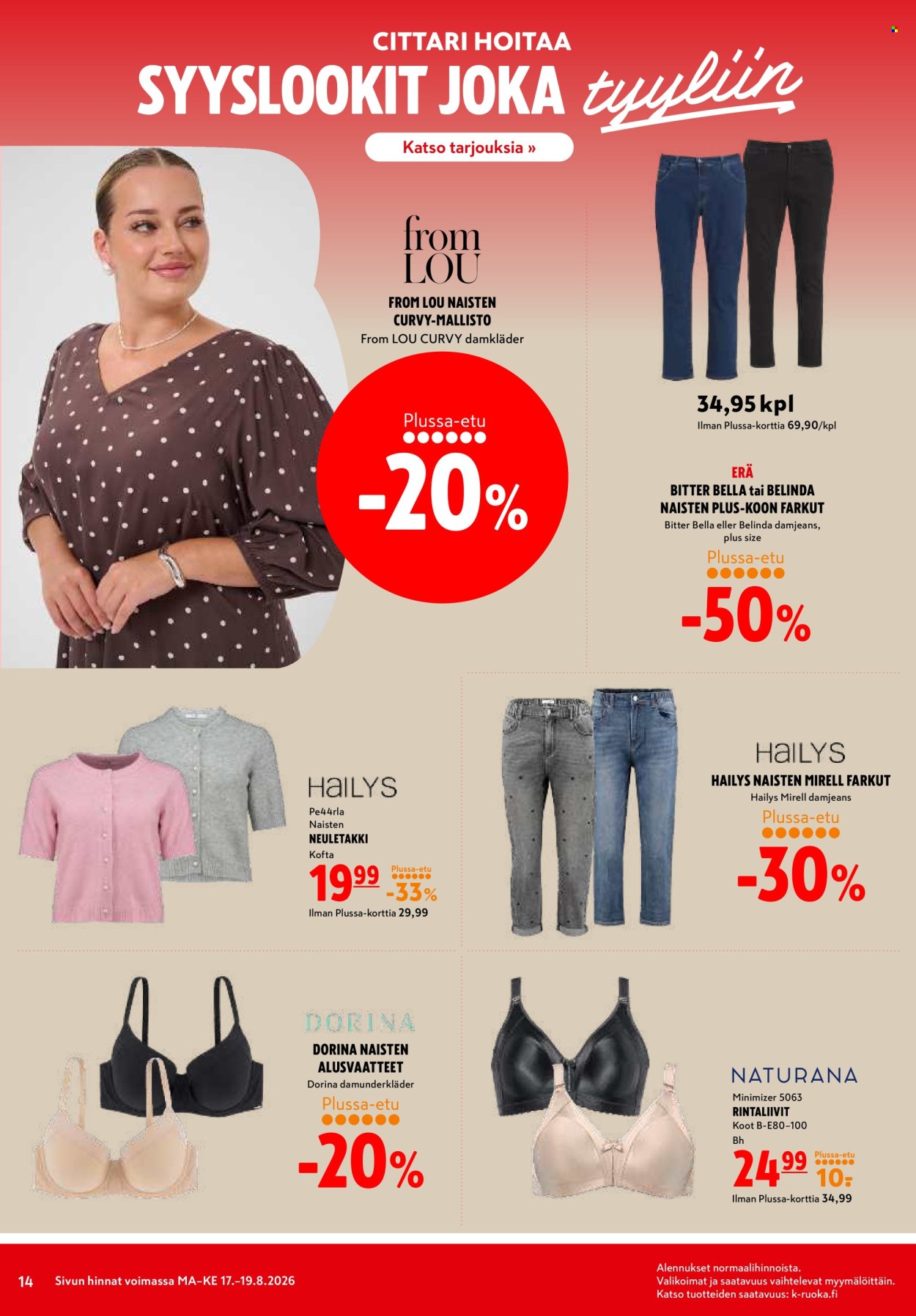 K-citymarket tarjoukset - 17.08.2026 - 19.08.2026. Sivu 14